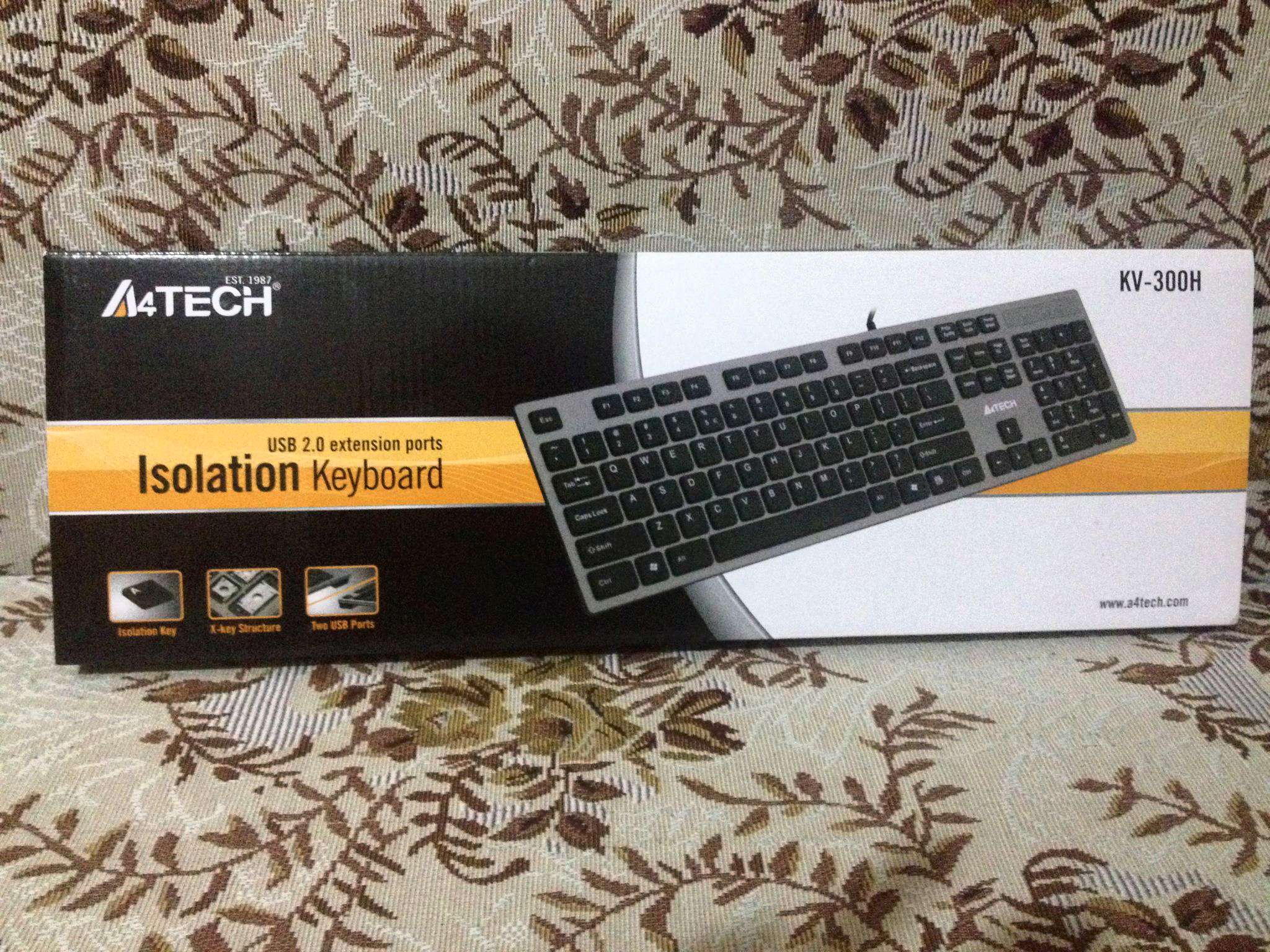 Клавиатура A4tech KV-300H, USB 581997 A4TECH — купить в интернет ...