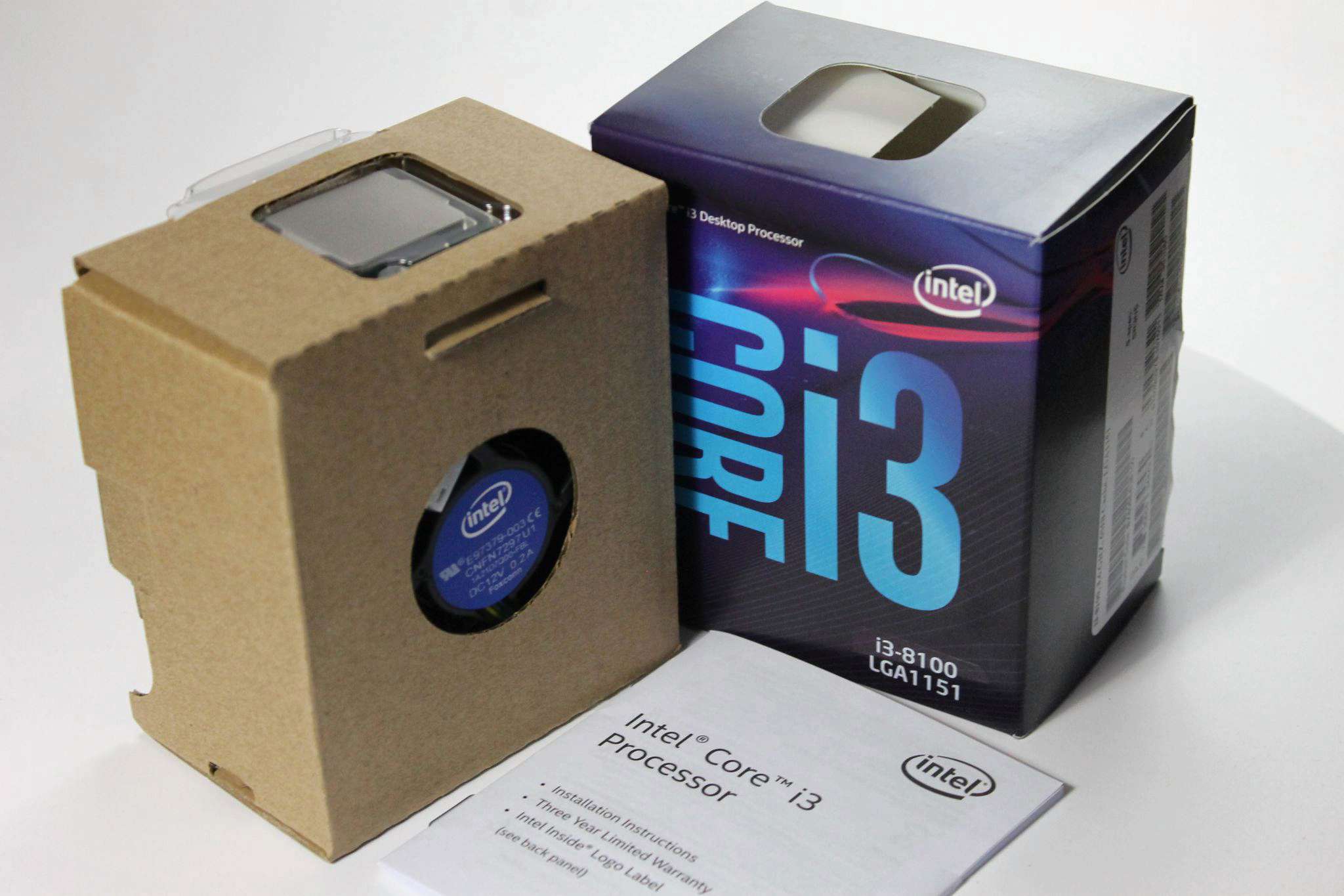 Процессор INTEL Core i3-8100 LGA1151-v2 BOX (Coffee Lake) — купить в ...