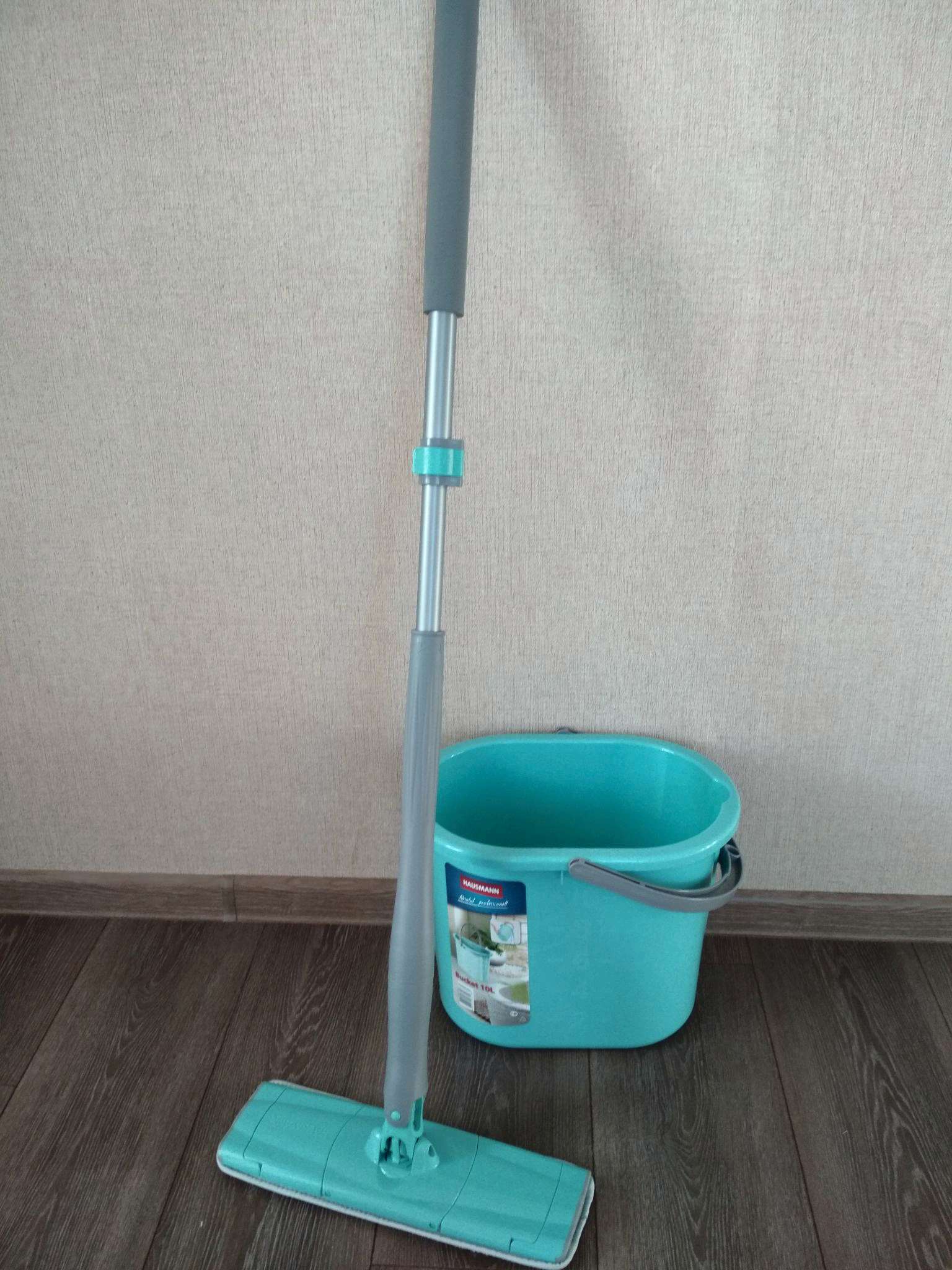 Ведро для мытья полов HAUSMANN, 10 л, мятный HM-1084 - купить по низкой цене в и