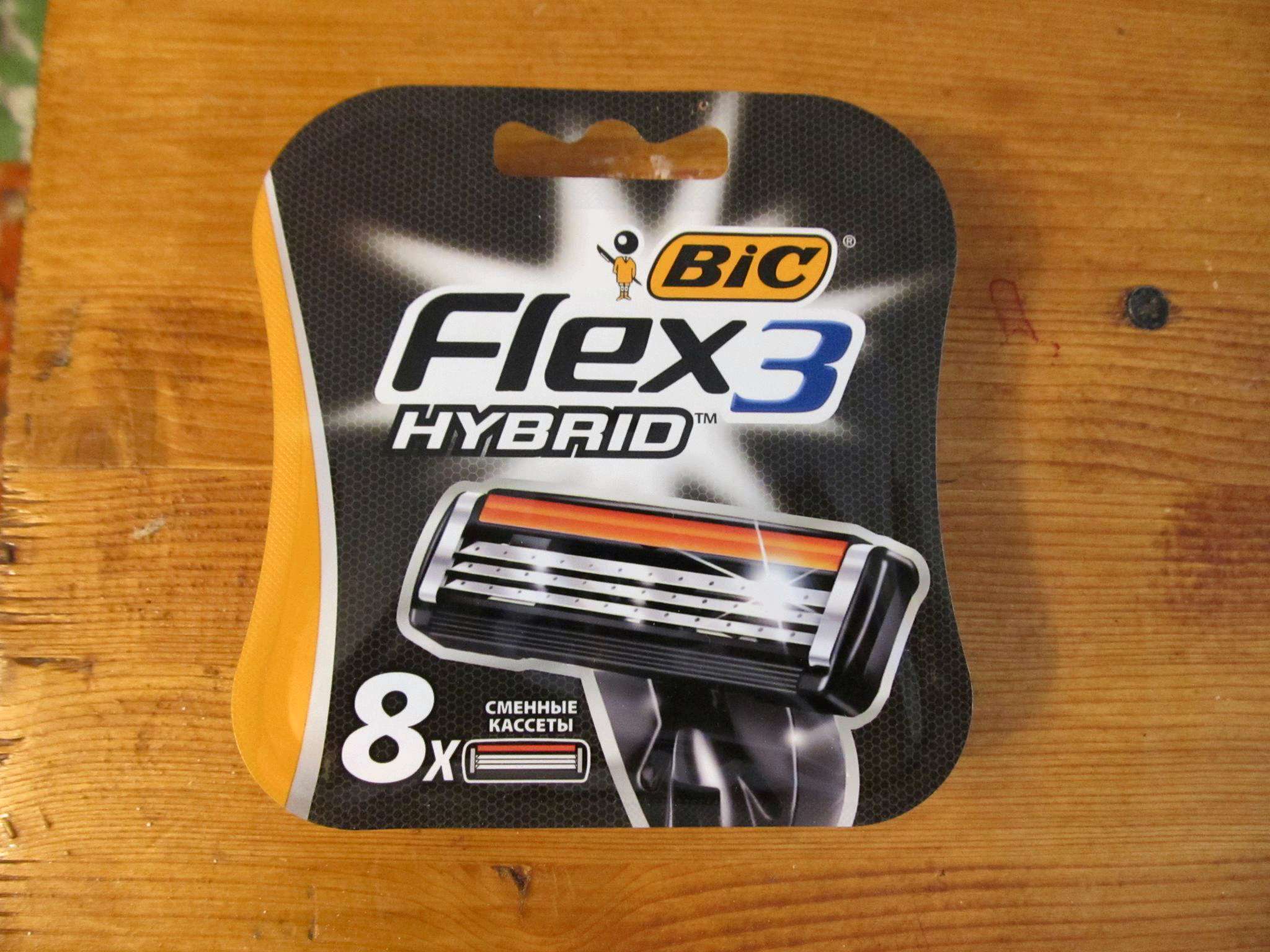 Сменные кассеты для бритья BIC Flex 3 Hybrid, 8 шт — купить в интернет ...
