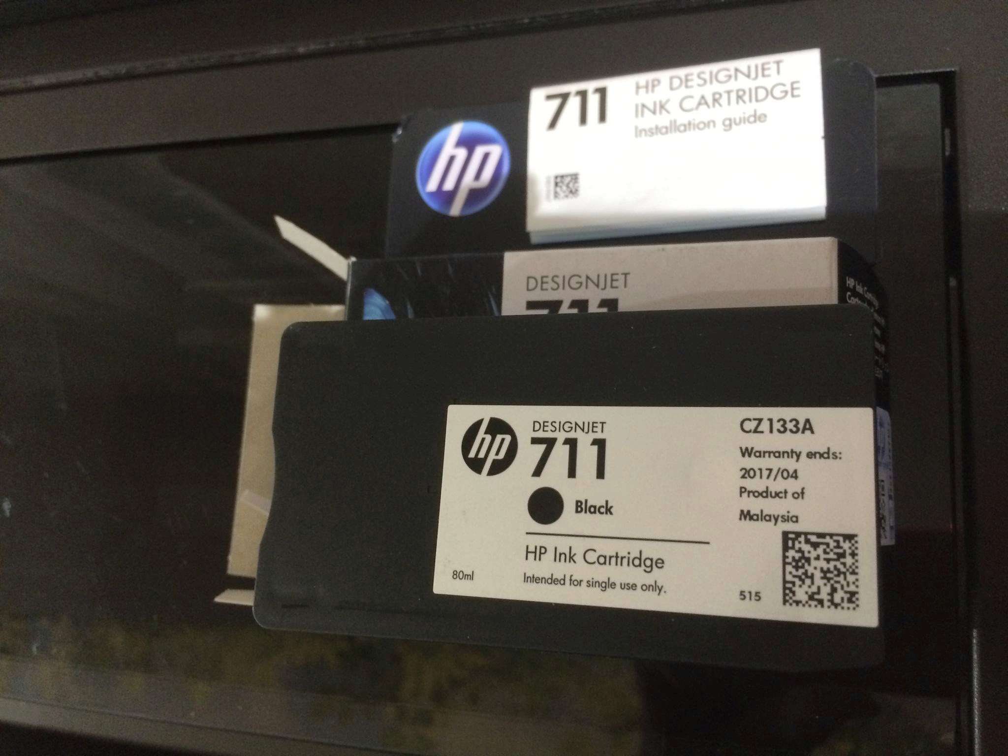 Купить картридж HP CZ133A №711, черный в интернет-магазине ОНЛАЙН ТРЕЙД.РУ