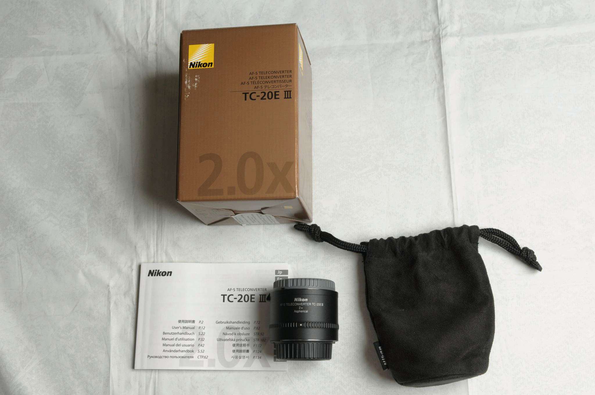 Телеконвертер Nikon AF-S TC-20E III — купить в интернет-магазине ОНЛАЙН ...