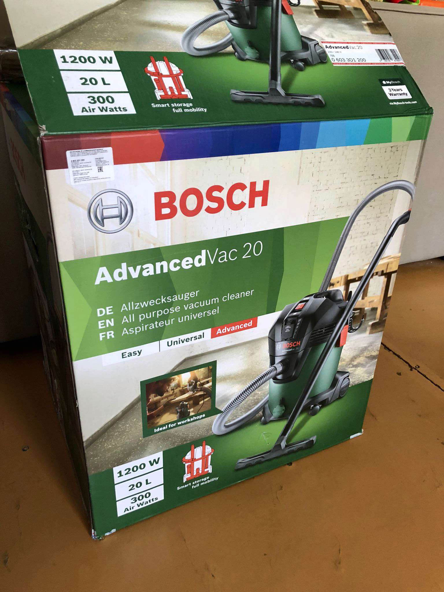 Купить Пылесос Bosch Advancedvac 20