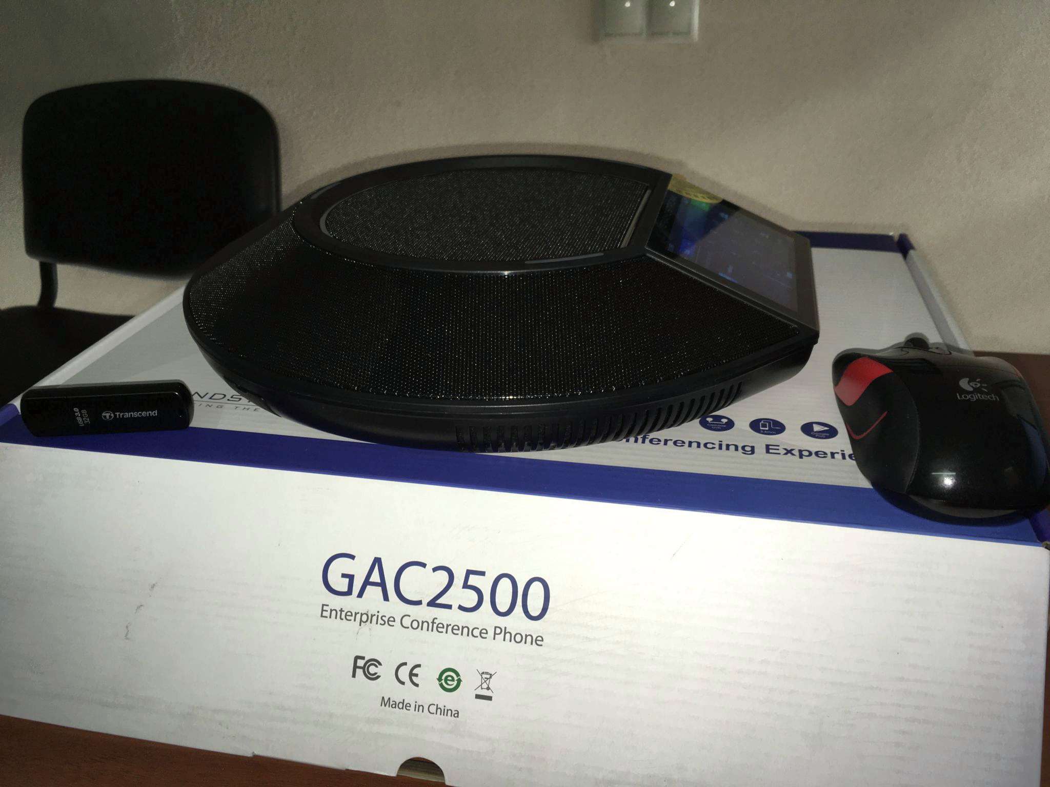 Конференц-телефон IP Grandstream GAC-2500 GAC2500 — купить в  интернет-магазине ОНЛАЙН ТРЕЙД.РУ