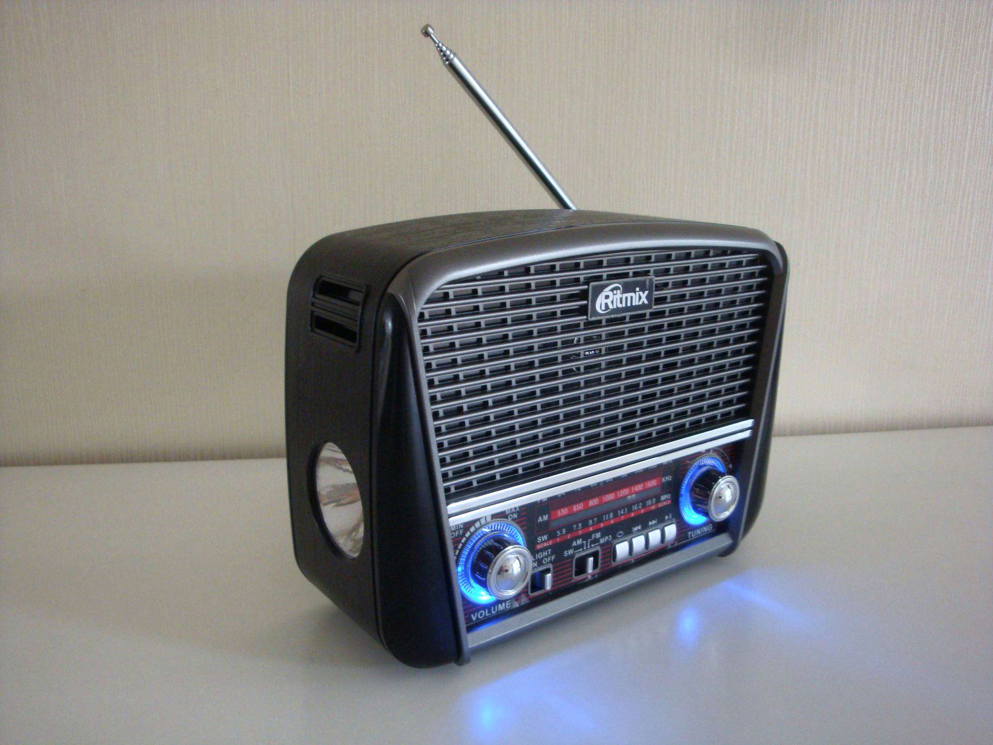 Радиоприемник RITMIX RPR-065, серый — купить в интернет-магазине ОНЛАЙН ...
