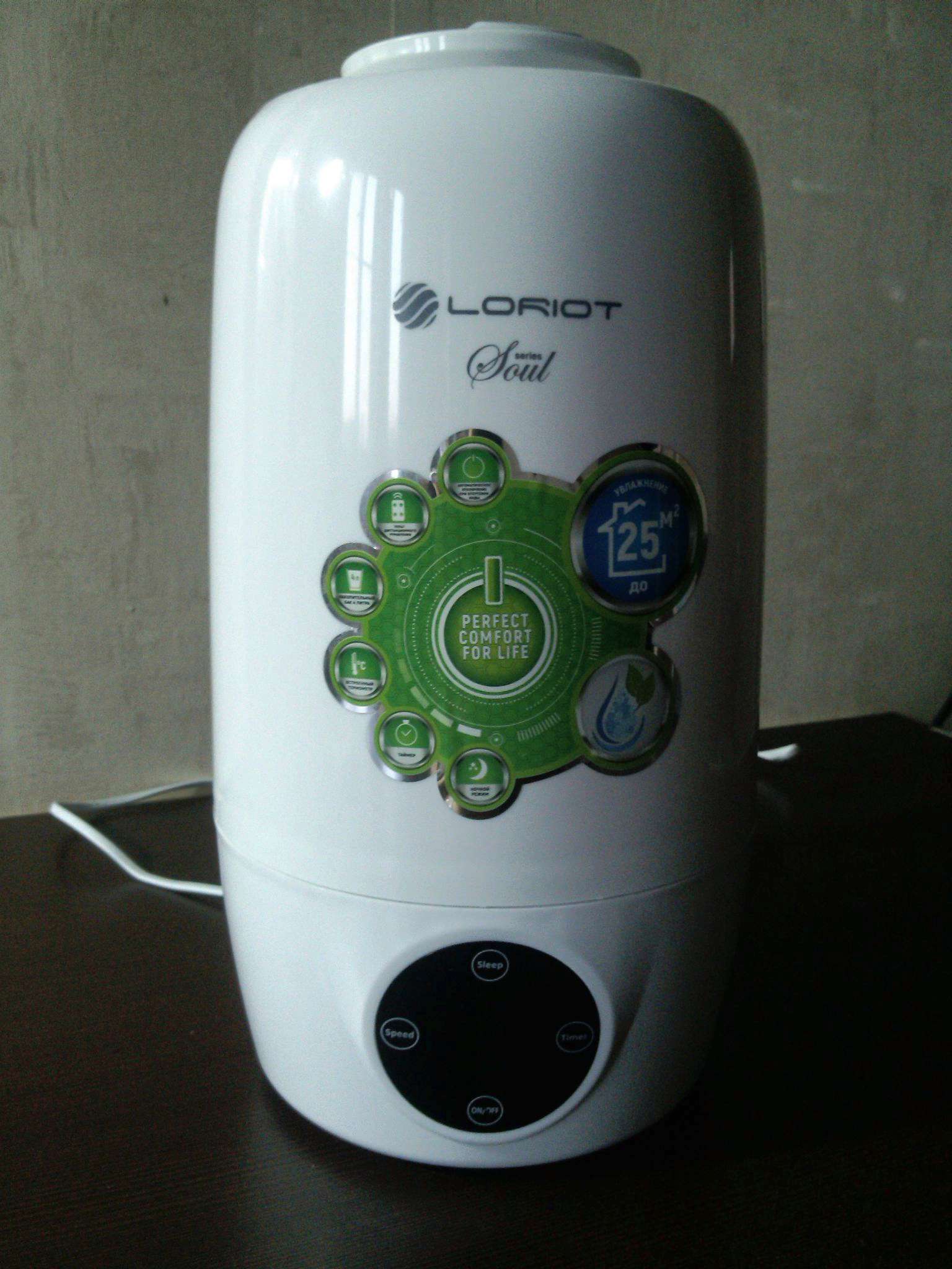 Увлажнитель воздуха LORIOT Soul LHA-400 E — купить в интернет-магазине ...