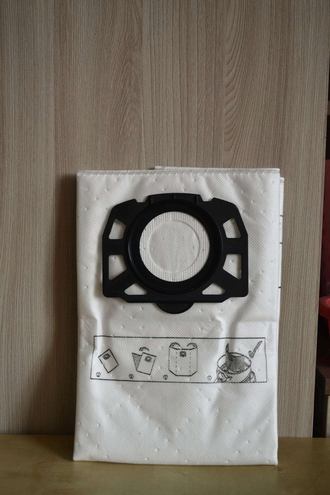 8x Staubsaugerbeutel Für Kärcher WD 4, 5, 6 Serie - Modell 2.863-006.0, 4er Pack