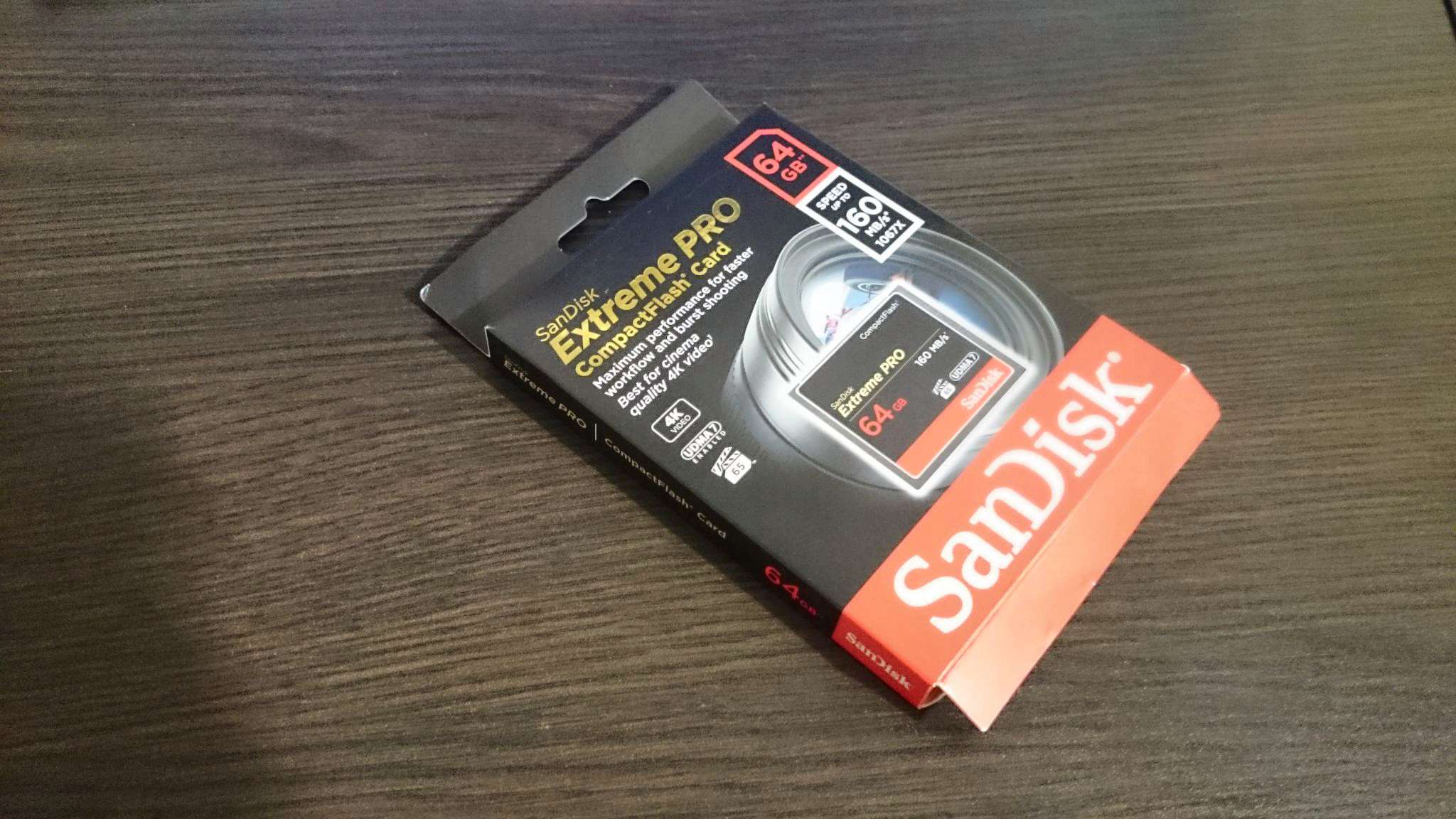 Compact Flash Card SanDisk Extreme Pro 64GB – 160MB/sec UDMA 7 