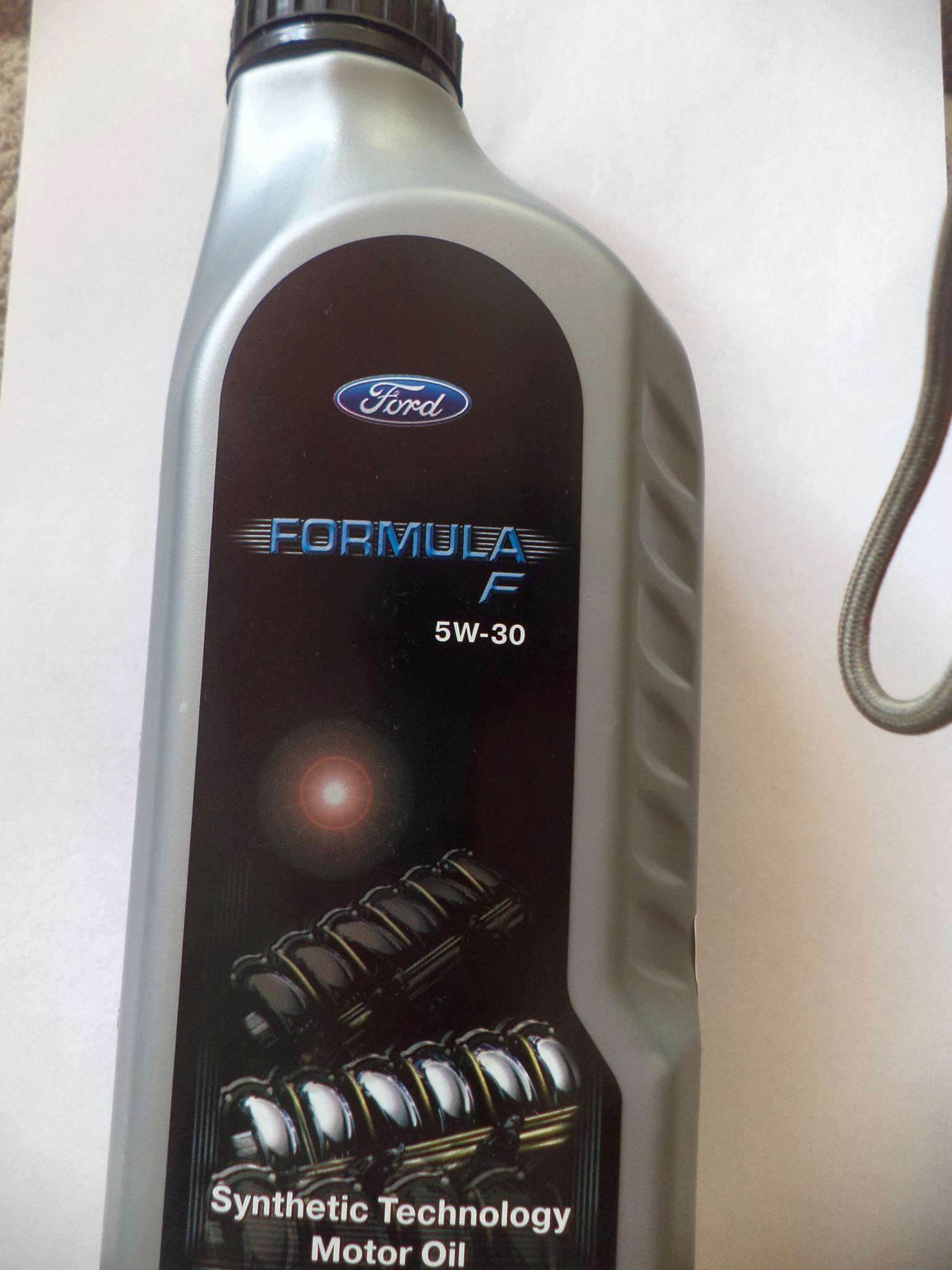 Моторное масло Ford Formula f 5w30 1 л. Аналог масла форд