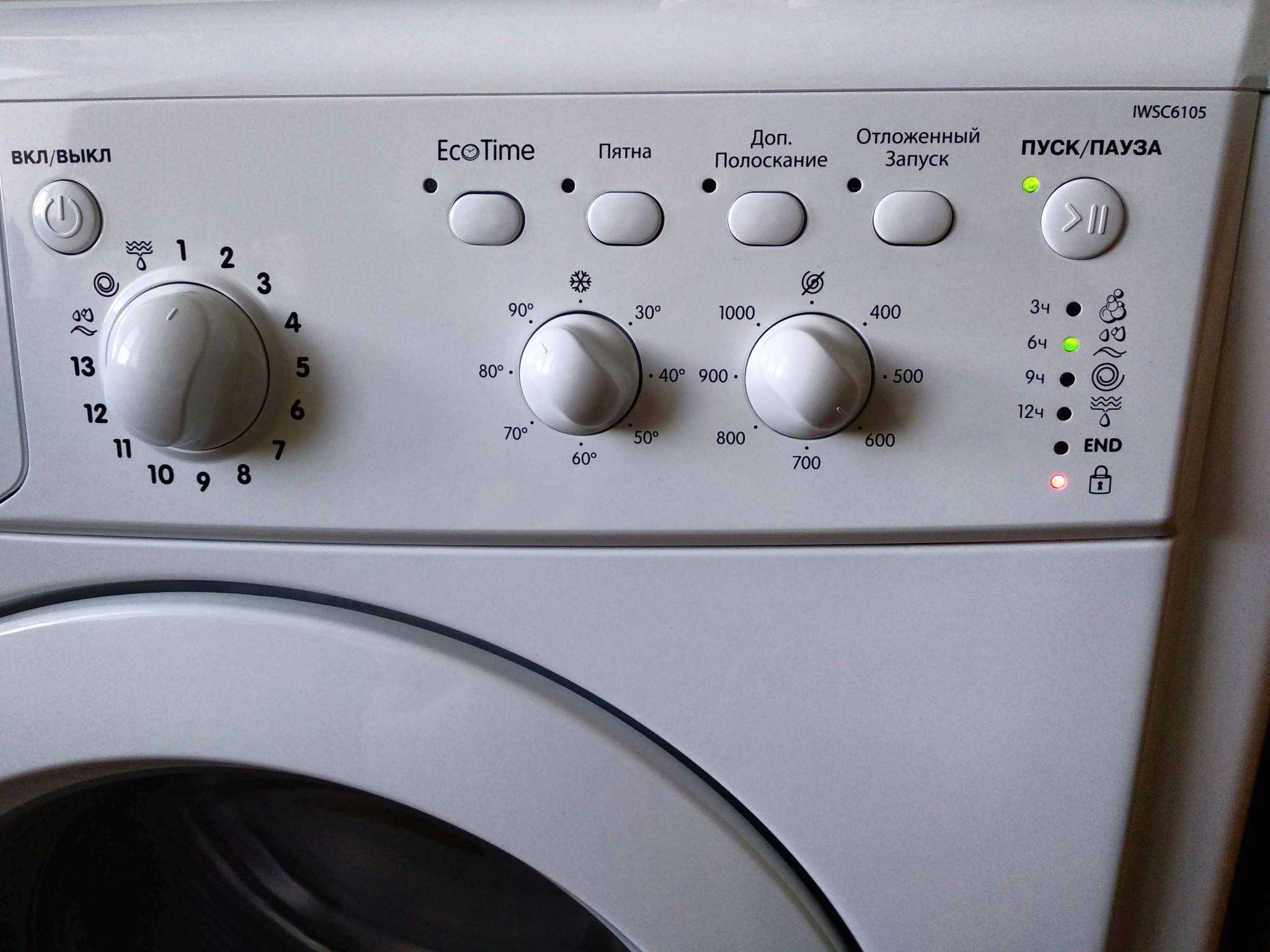 Про стиральные машины индезит
