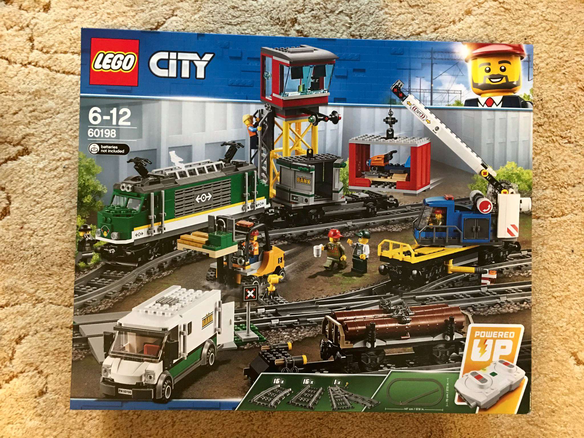 Конструктор LEGO® City Trains 60198 Товарный поезд 60198 LEGO — купить по  низкой цене в интернет-магазине ОНЛАЙН ТРЕЙД.РУ