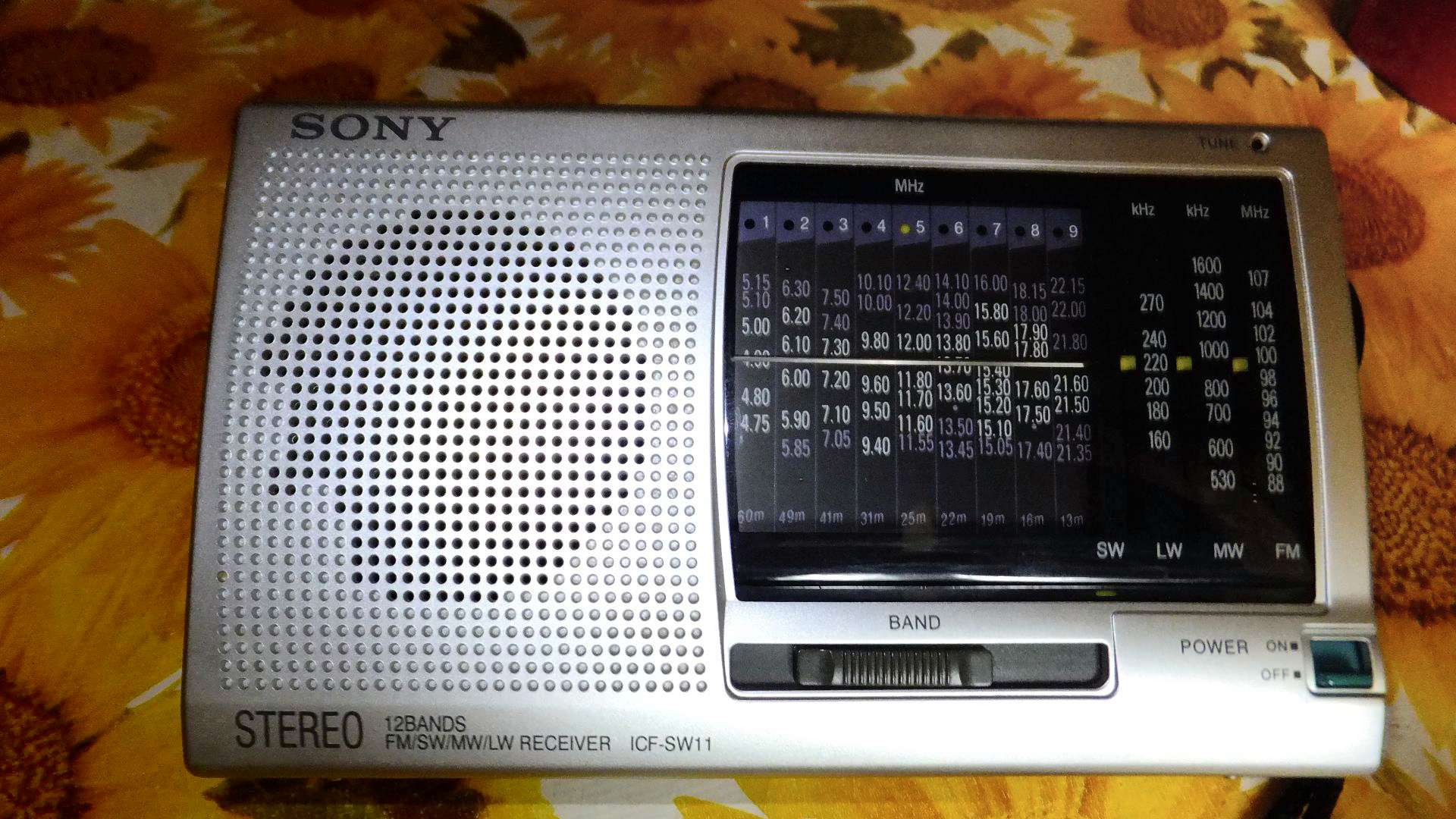 Схема sony icf sw11