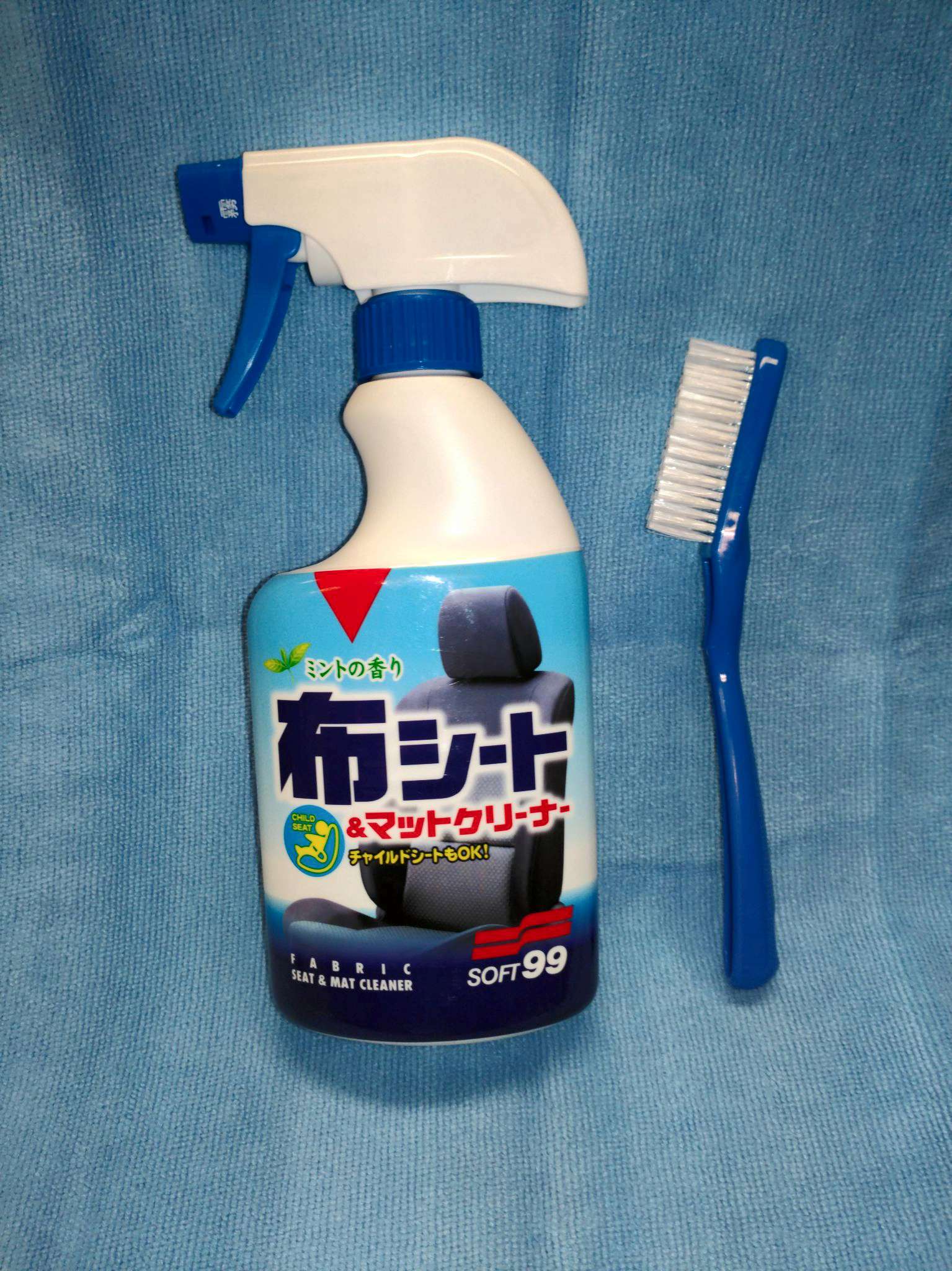 Очиститель интерьера Soft99 Fabric Cleaner Spray, 400 мл.