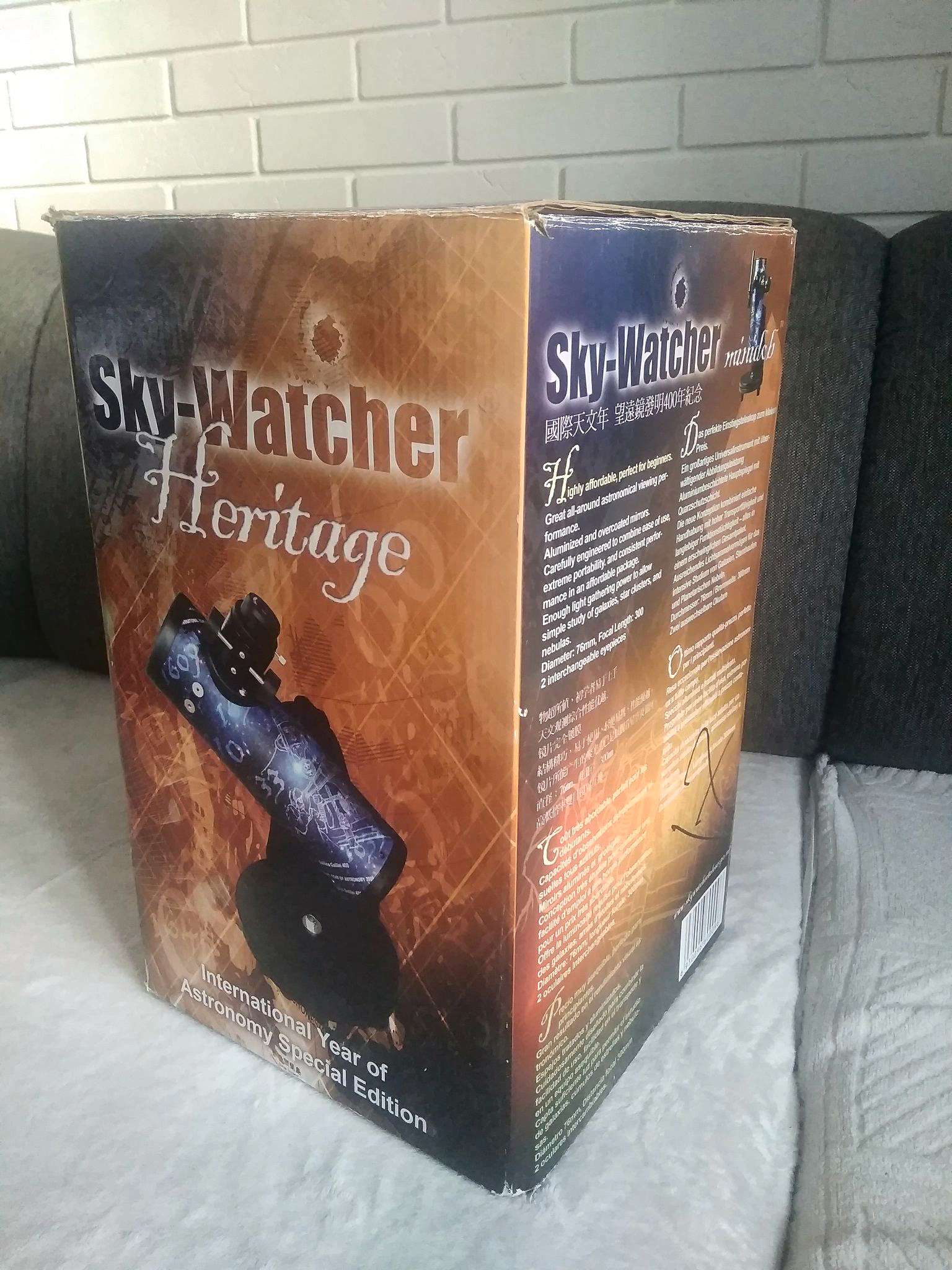 Телескоп Sky-Watcher Dob 76/300 Heritage, настольный — купить в ...
