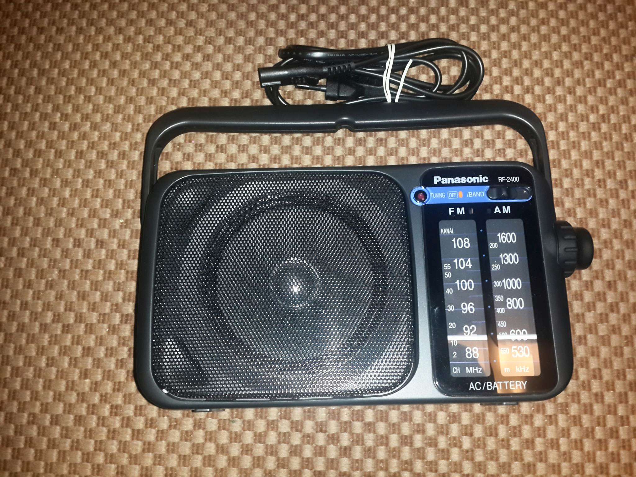 Радиоприемник PANASONIC RF-2400DEE-K — купить в интернет-магазине ...