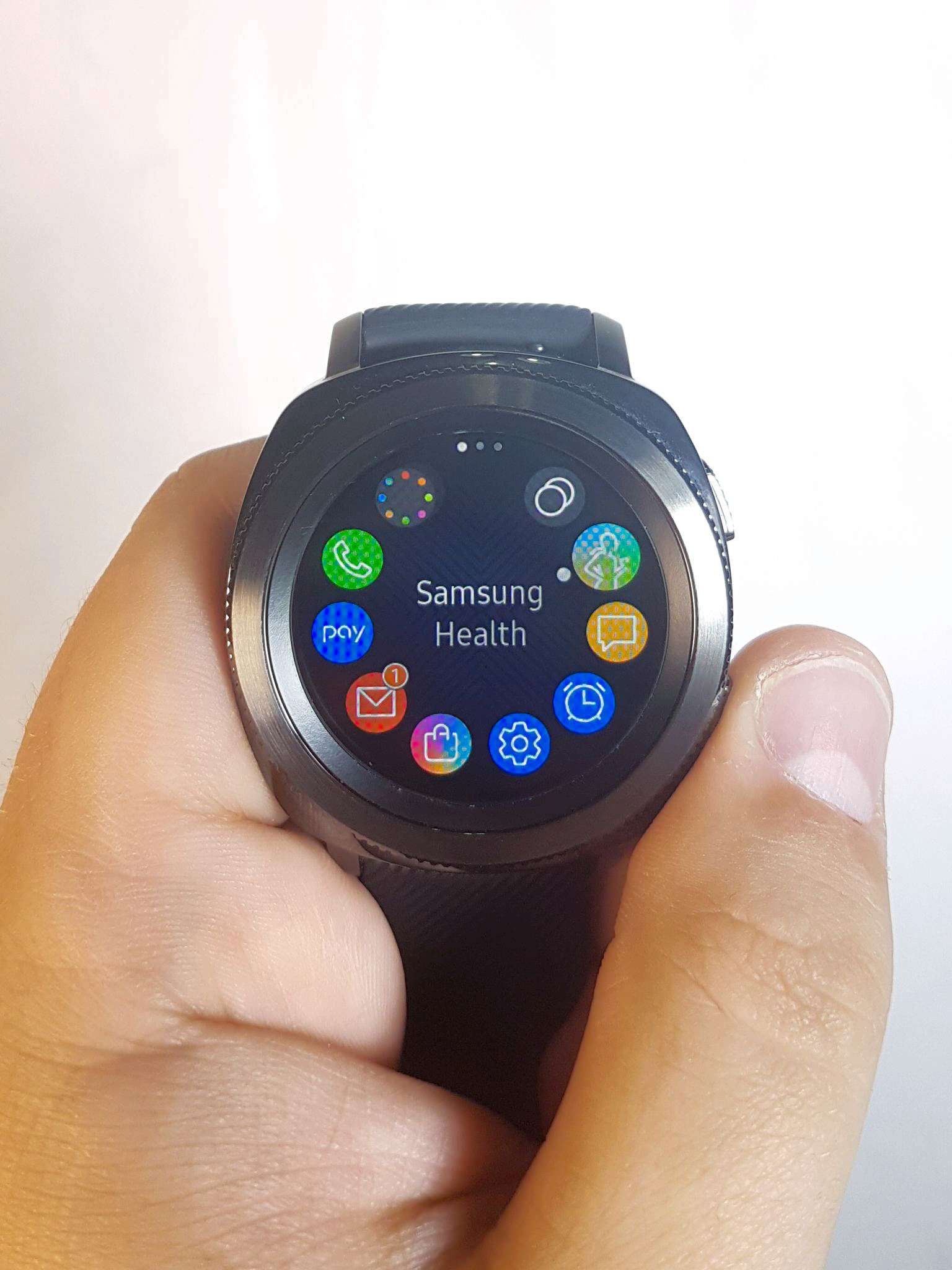 Samsung Gear Sport SM R600 Black SM R600NZKASER