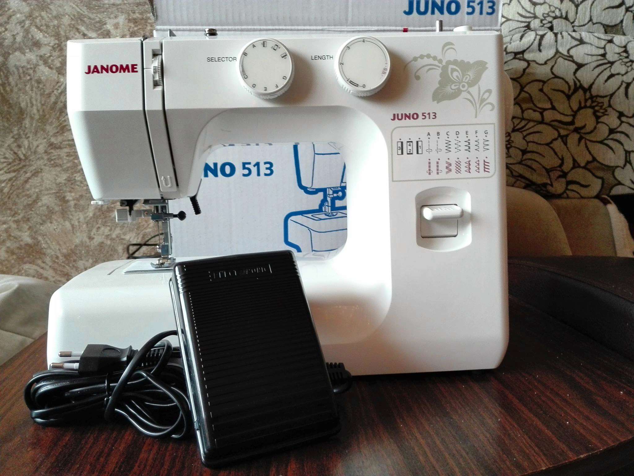 Швейная Машина Janome Juno 513 Купить