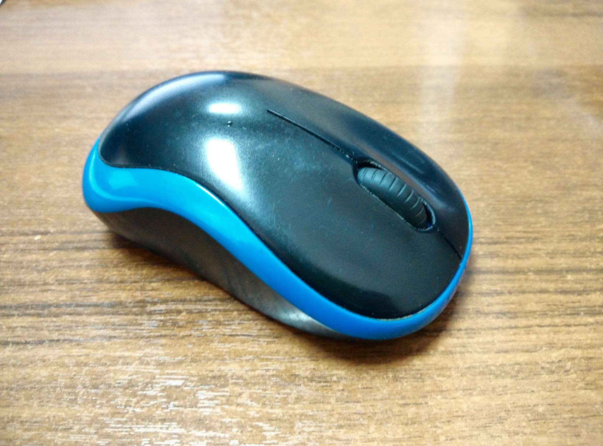 Logitech mouse blinking blue light