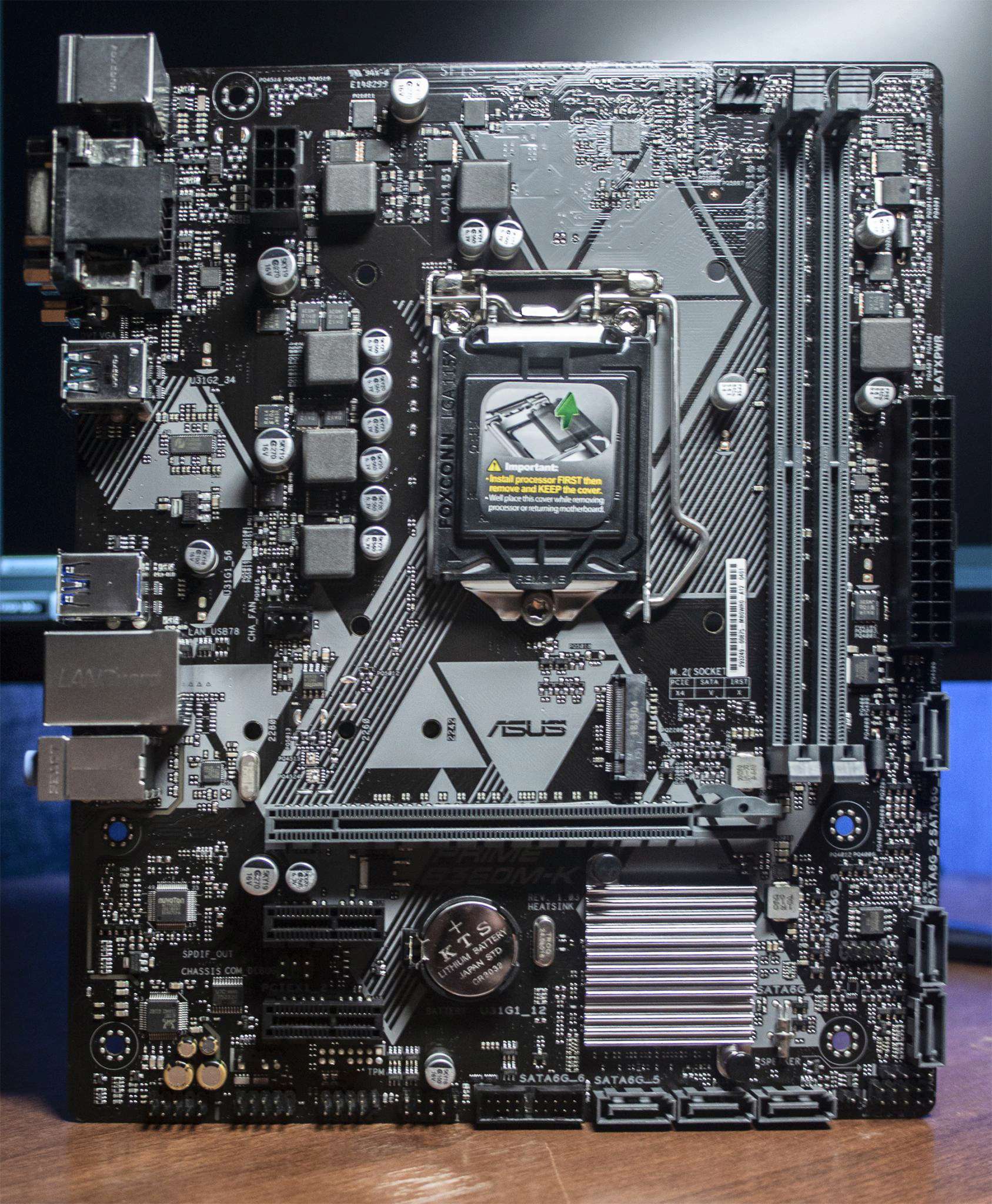 Материнская плата ASUS PRIME B360M-K (LGA1151v2, MATX) — купить в ...