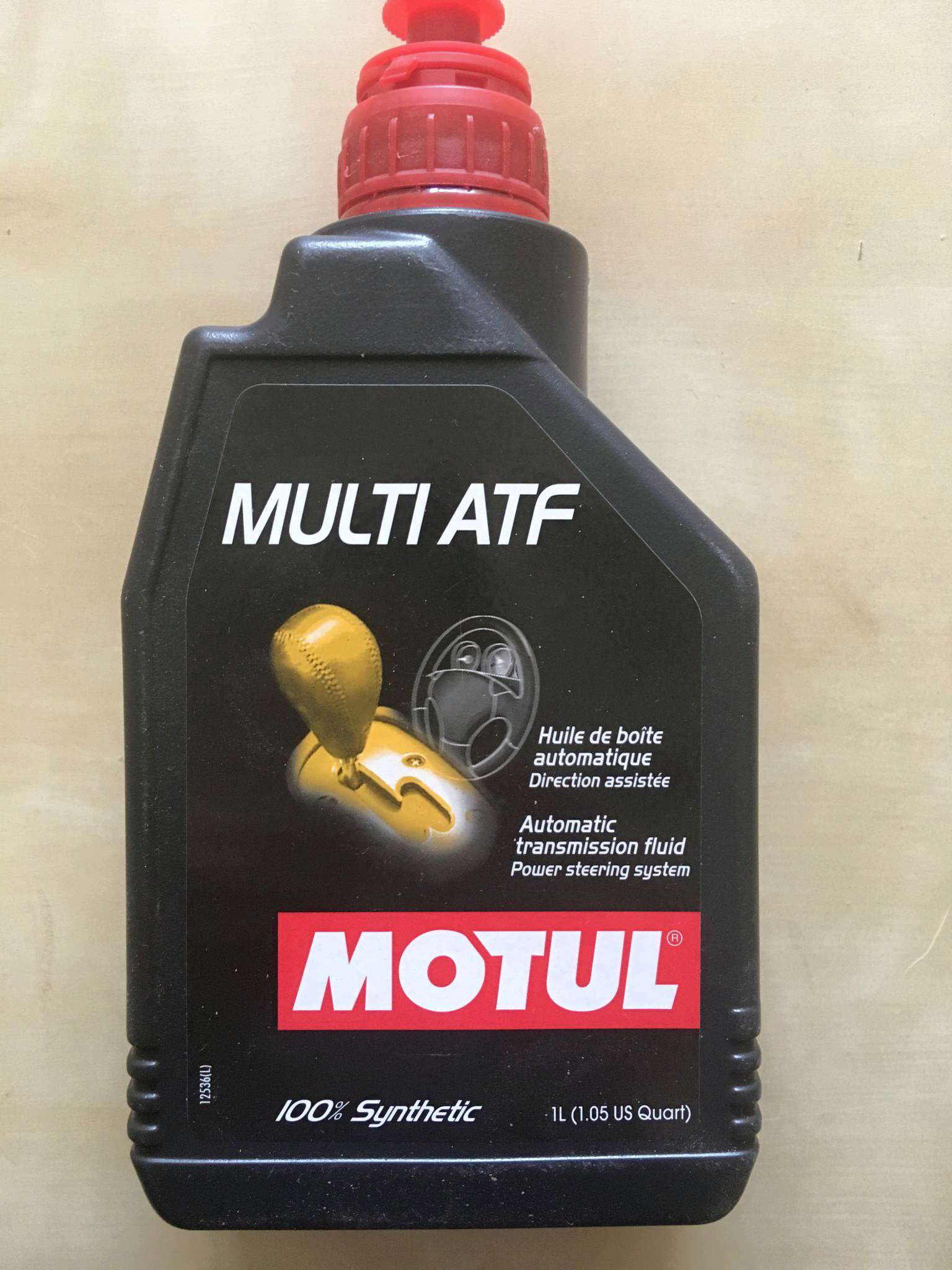 Трансмиссионное масло MOTUL Multi ATF для АКПП, синтетическое, 1л ...