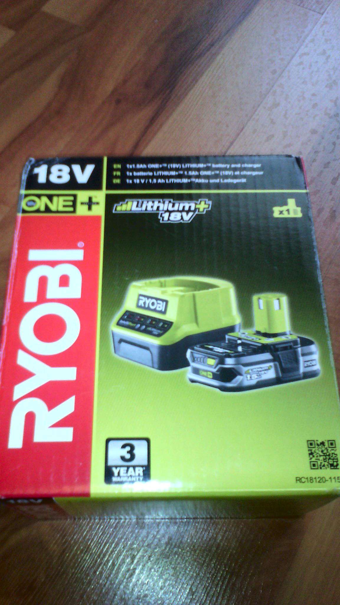 Аккумулятор + зарядное устройство RYOBI RC18120-115 ONE+, 18V, Li-Ion ...