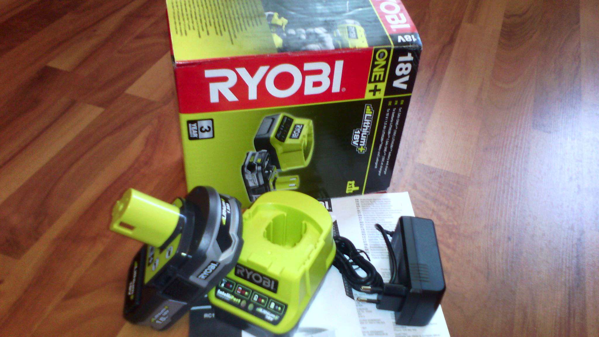Аккумулятор + зарядное устройство RYOBI RC18120-115 ONE+, 18V, Li-Ion ...