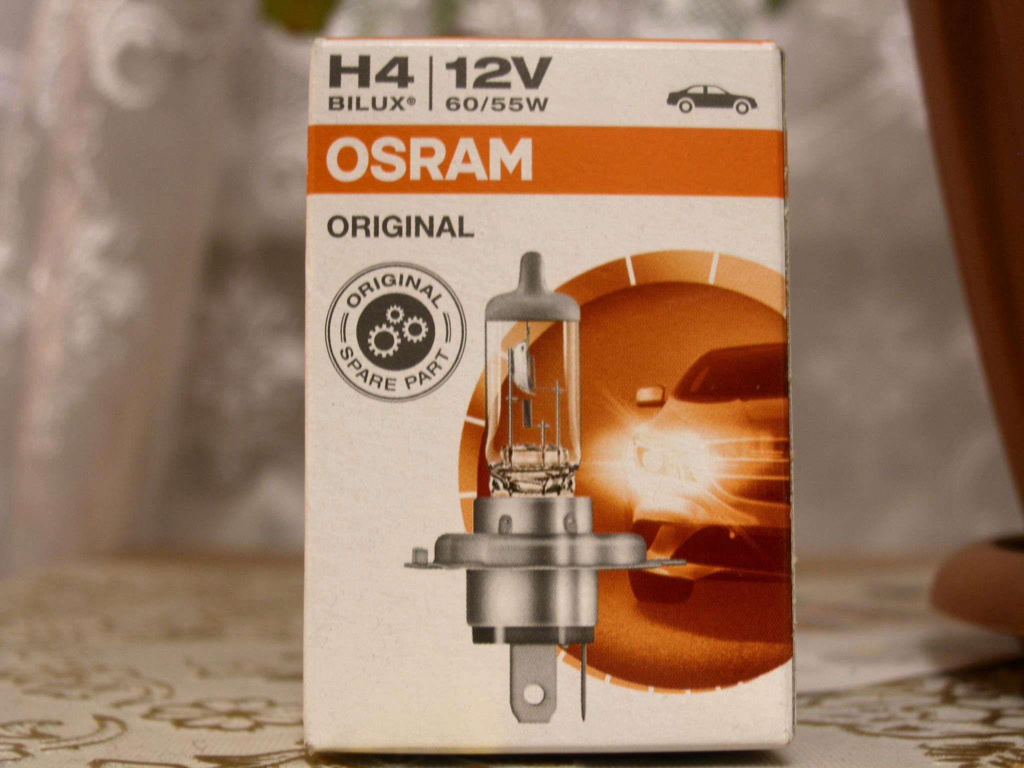 JAPANSPARKPLUGS - OSRAM H4 12V 60/55W #64193