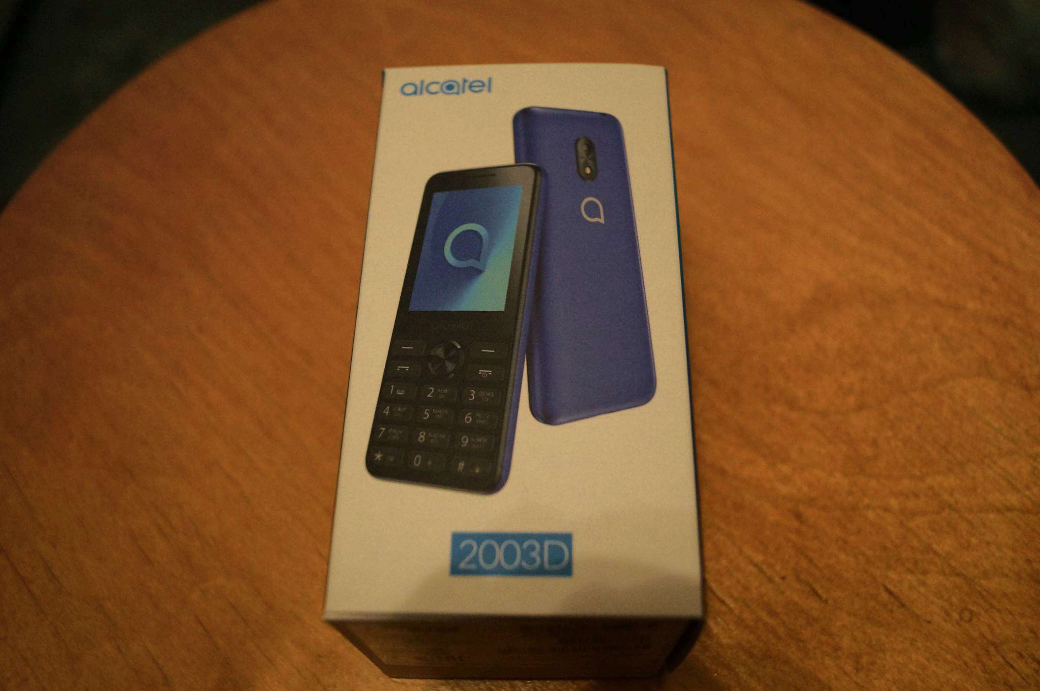 Сотовый телефон alcatel onetouch 2003d обзор