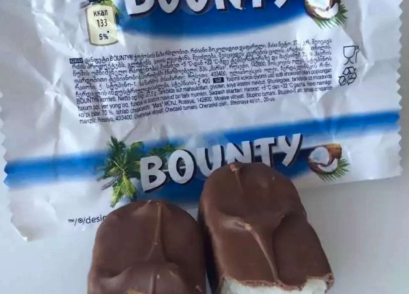 Купить шоколадные батончики Bounty minis 1 к г 4,60707E+12 в  интернет-магазине ОНЛАЙН ТРЕЙД.РУ