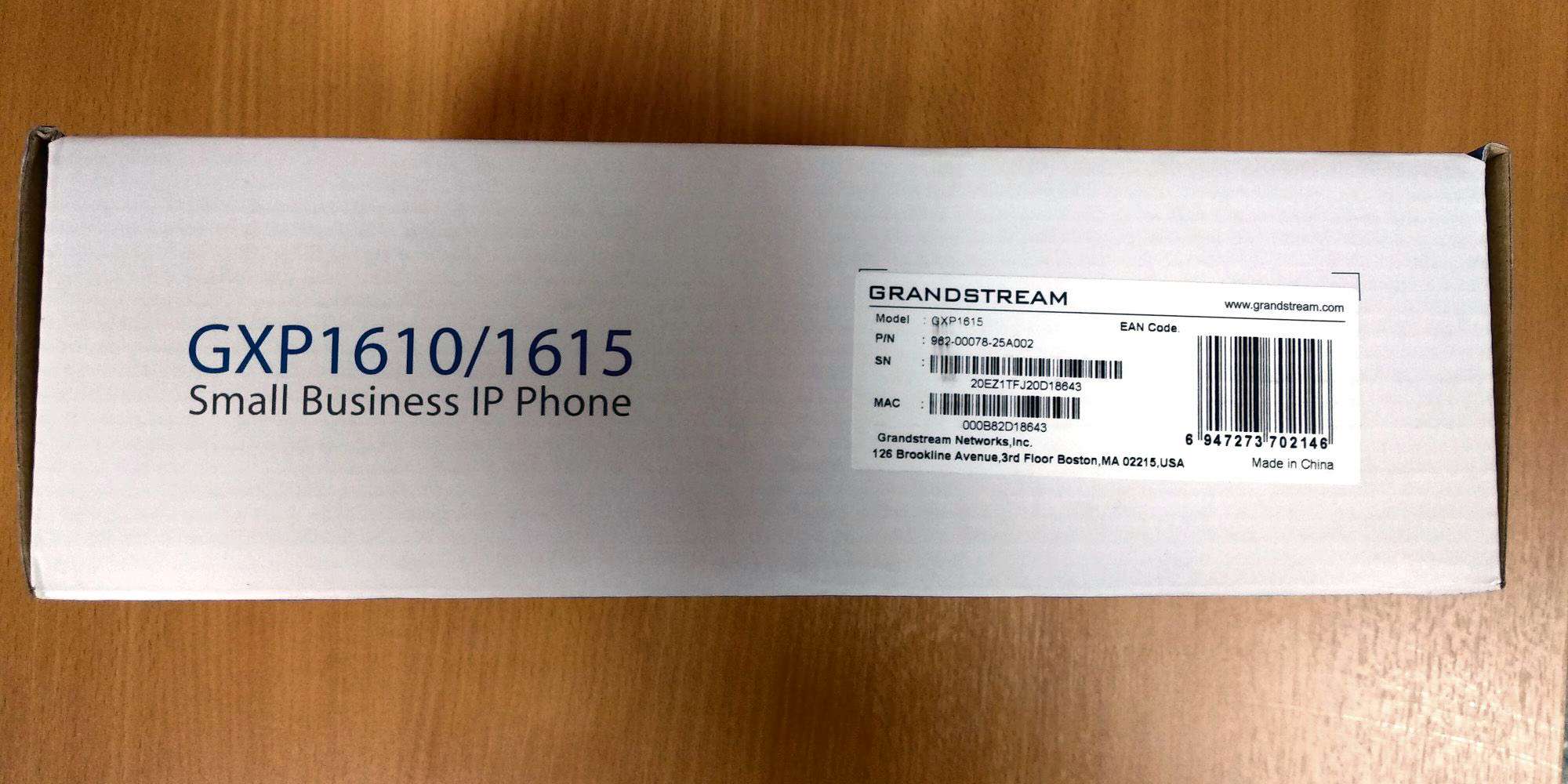 IP Телефон Grandstream GXP 1615 — купить в интернет-магазине ОНЛАЙН ...
