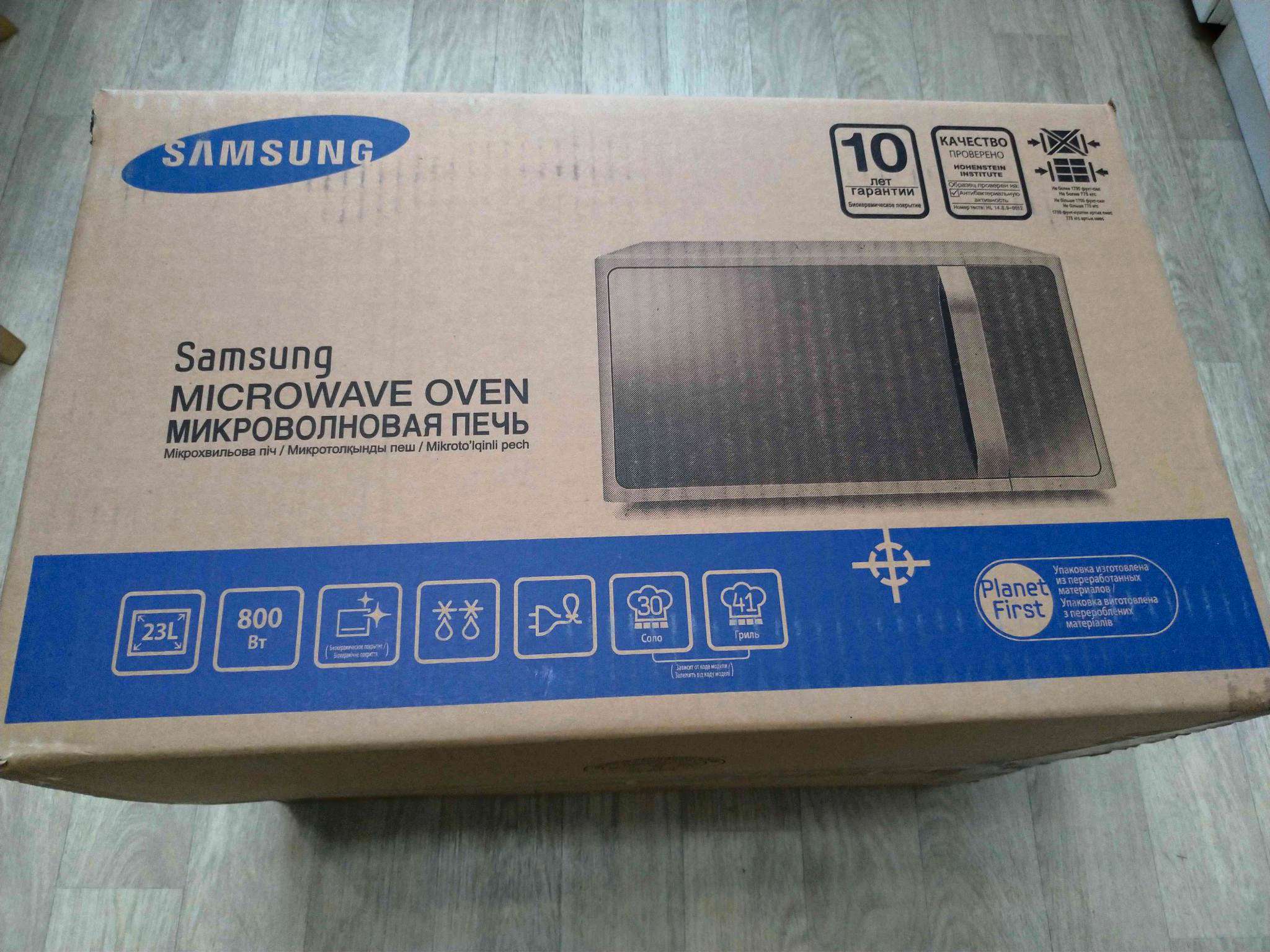 Купить микроволновая печь Samsung MS23F302TAK/BW в интернет-магазине ...