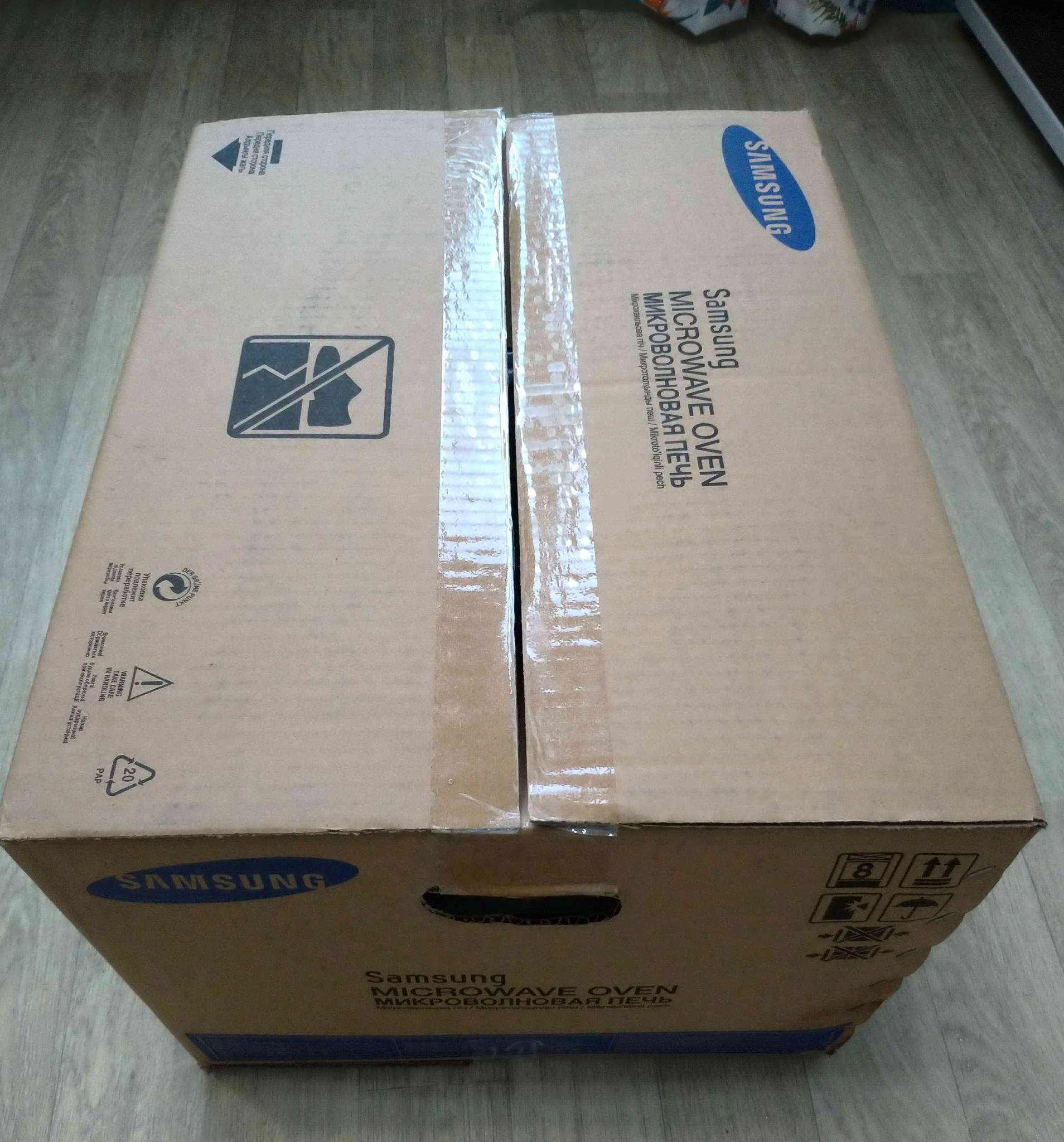 Микроволновая печь Samsung MS23F302TAK/BW — купить по низкой цене в ...