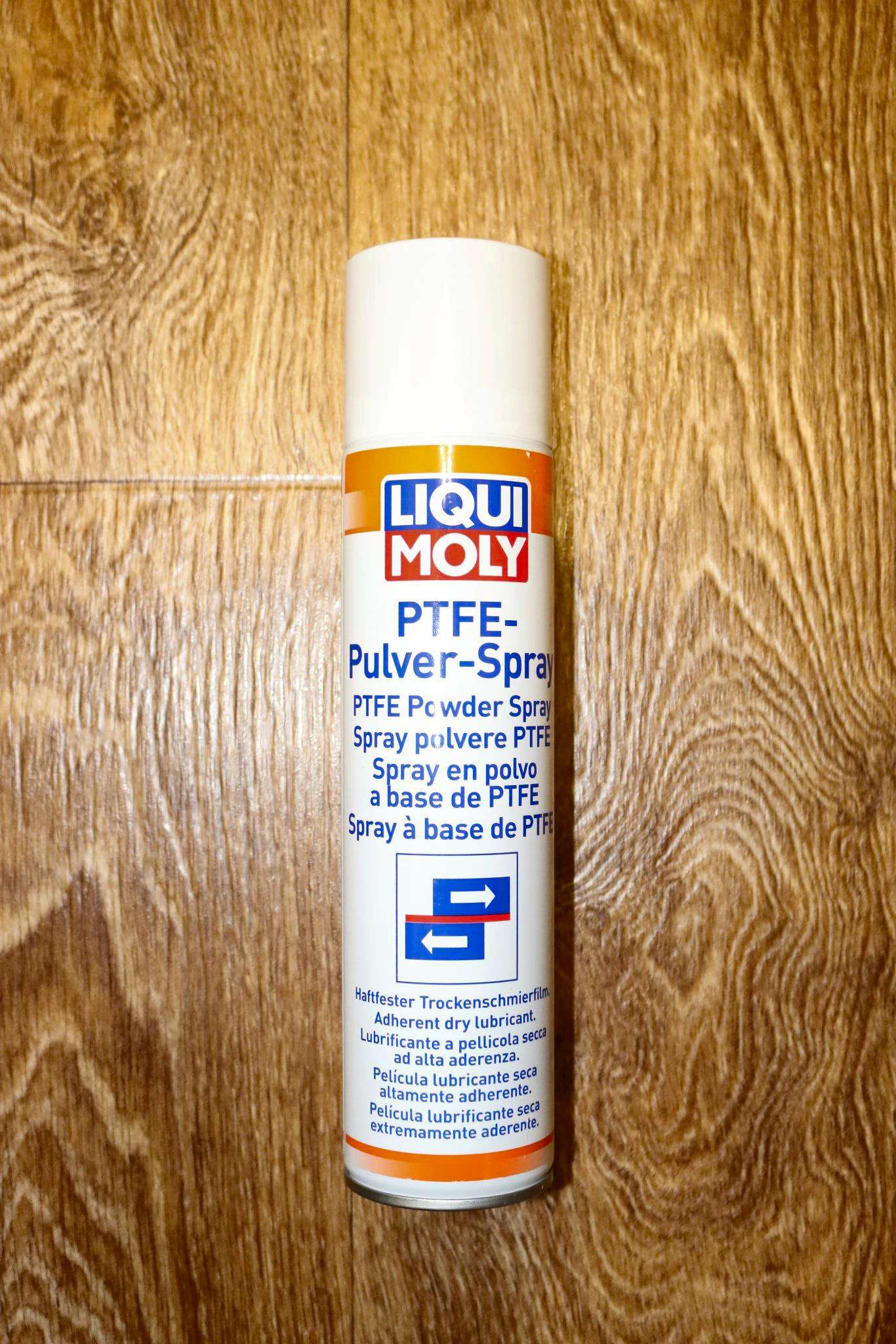 Спрей тефлоновый LIQUI MOLY PTFE-Pulver-Spray, 0,4 л. 3076 LiquiMoly ...