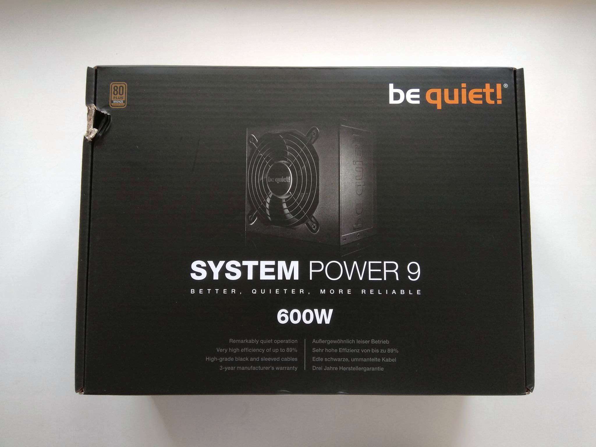 Be Quiet Power 9 500w Купить