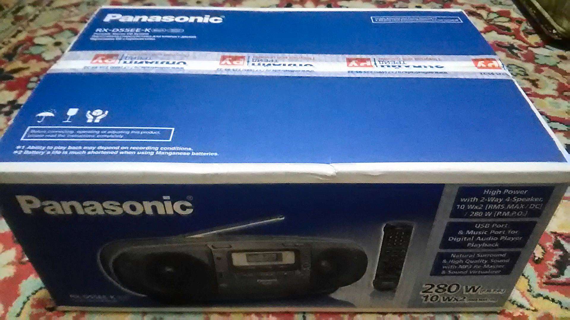 магнитофон panasonic rx-d55