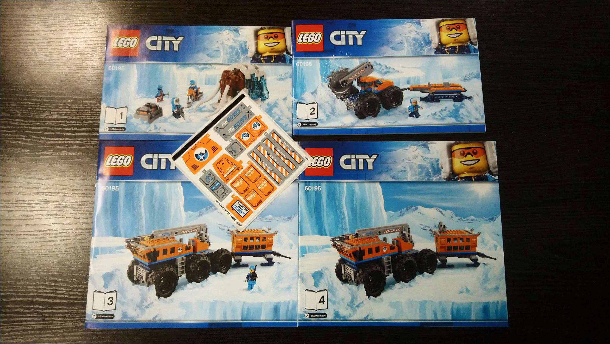 Lego 60195 instructions top