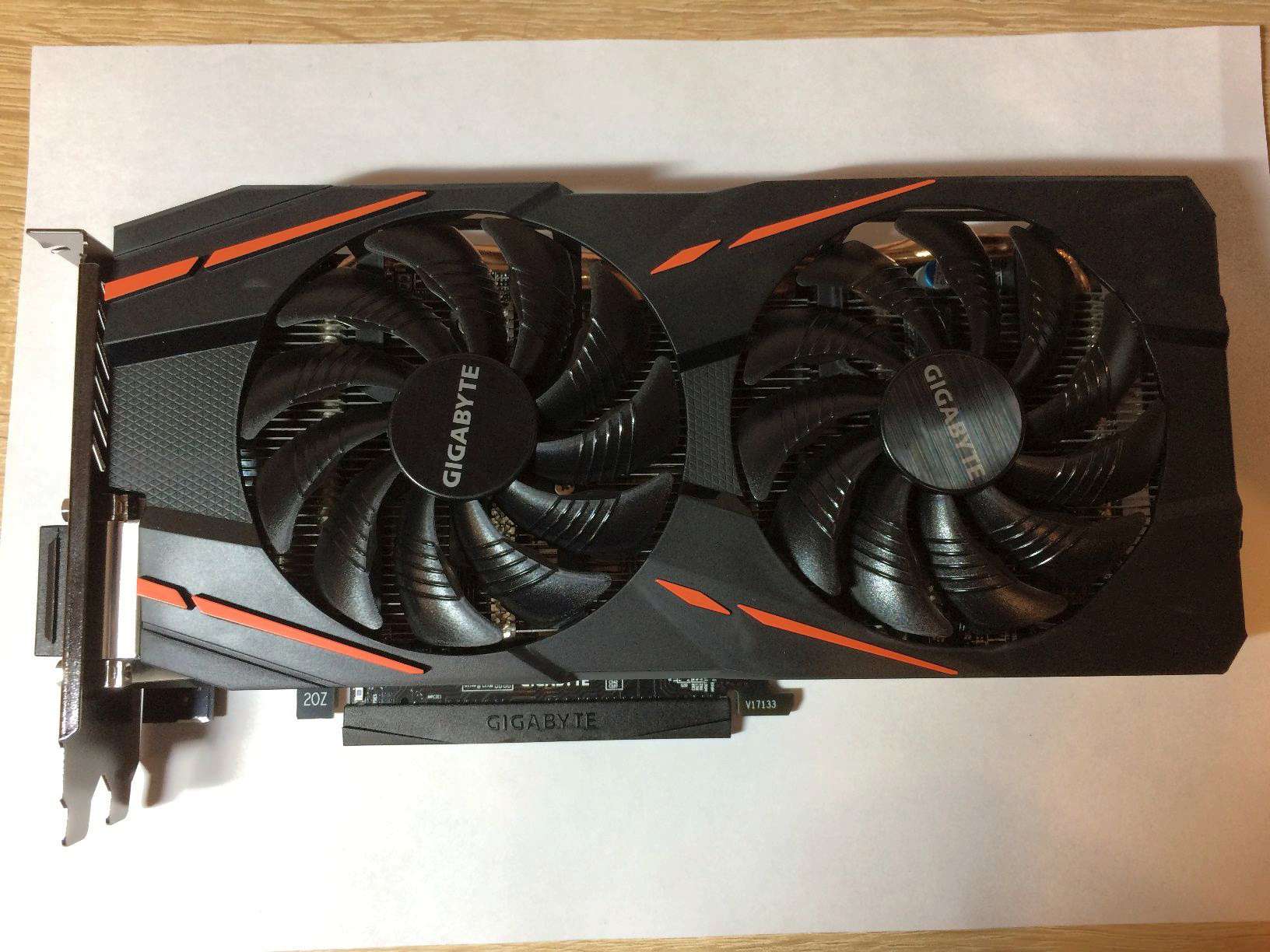 Видеокарта для майнинга GIGABYTE Radeon RX 580 Gaming MI 8G OEM GV