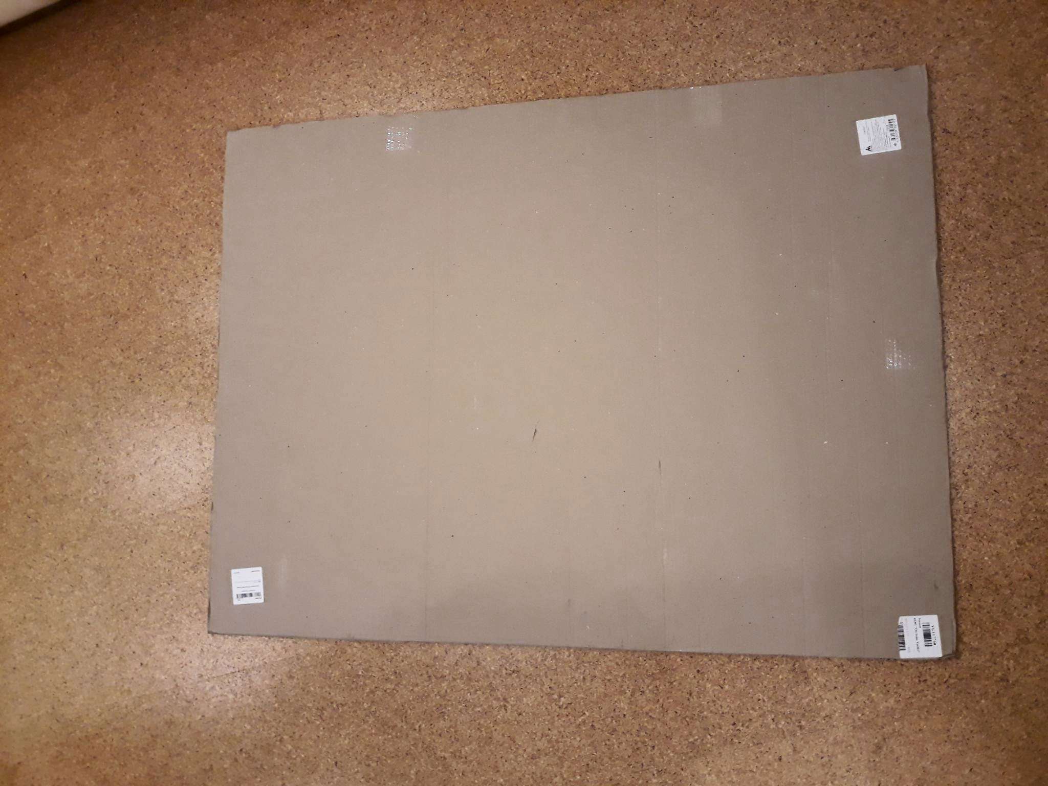 Коврик напольный Бюрократ -1084543 прямоугольный глянцевый для паркета ...