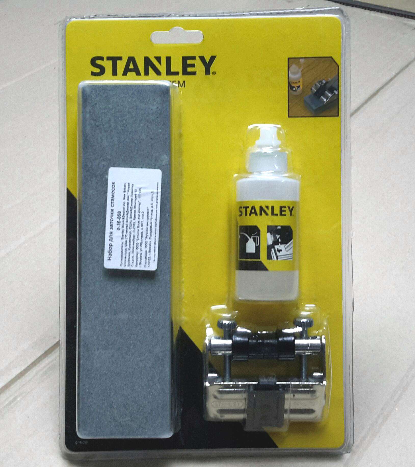 Набор для заточки стамесок STANLEY HAND TOOLS 0-16-050, брусок ...