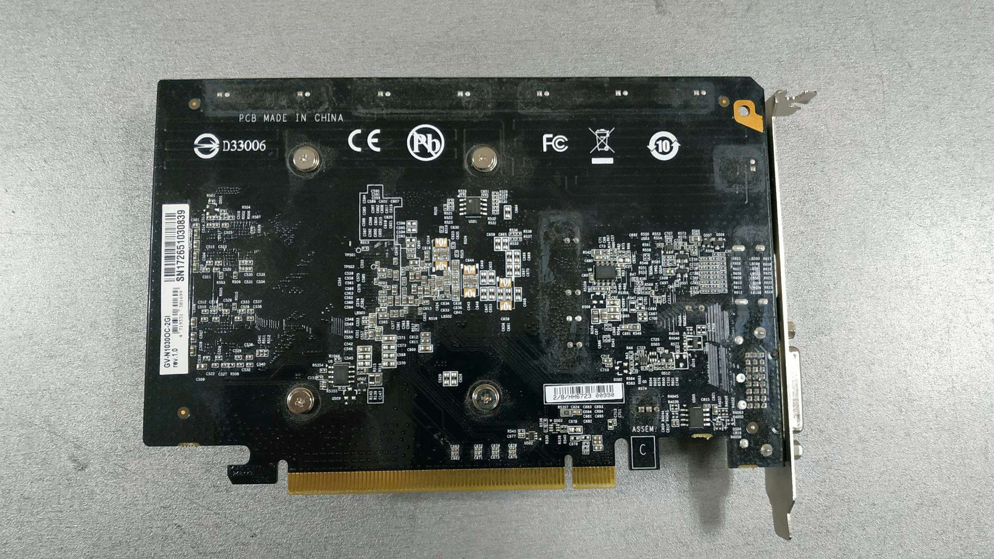 Купить Видеокарта GIGABYTE GeForce GT 1030 OC 2G в интернет-магазине ...