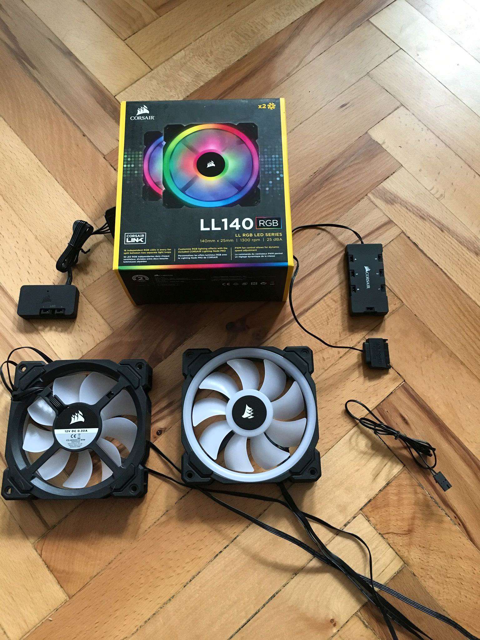 Вентилятор для корпуса Corsair LL140 RGB Twin pack (CO-9050074-WW ...
