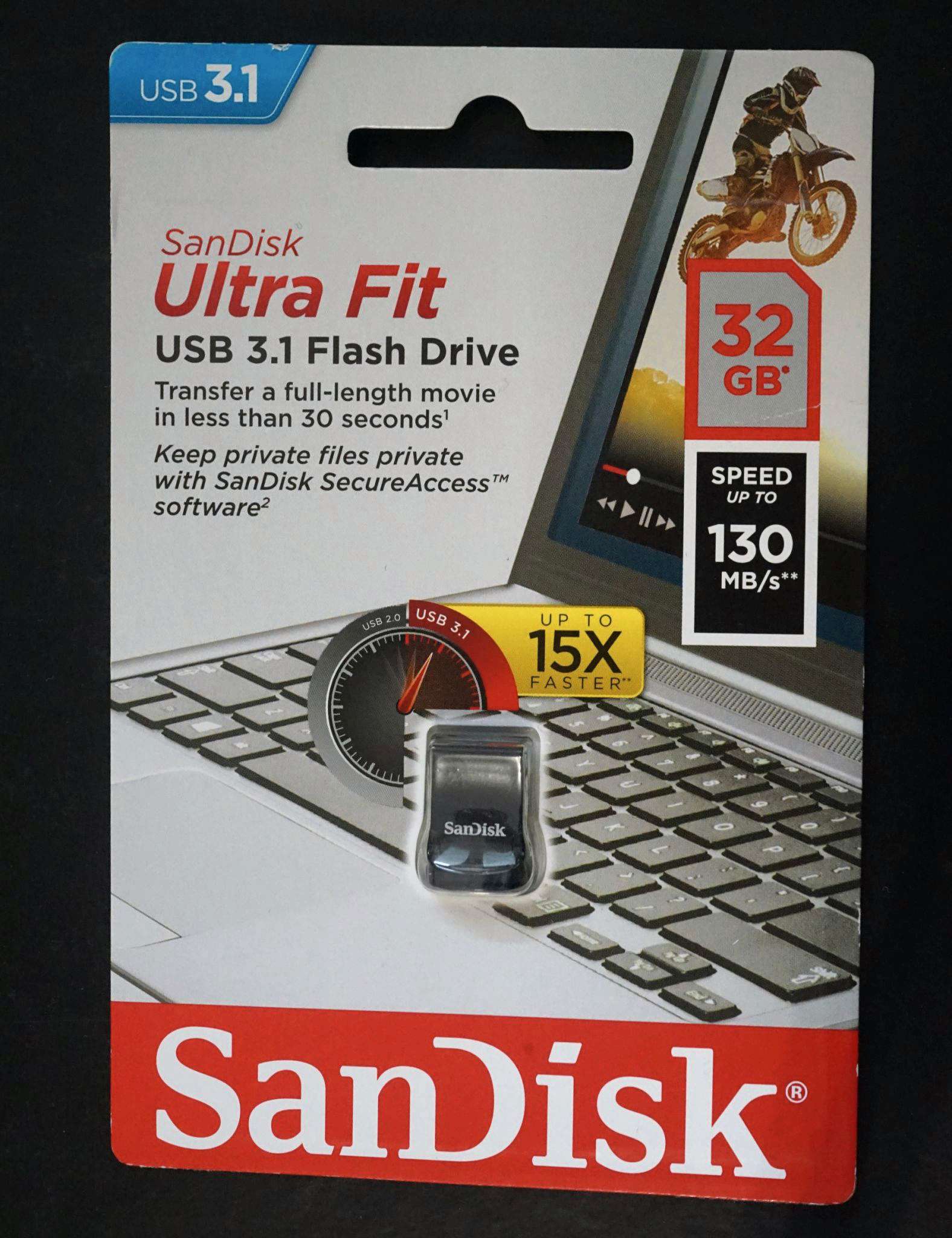 USB флешка 32Gb Sandisk Ultra Fit USB 3.1 gen 1 (150/30 Mb/s) — купить в  интернет-магазине ОНЛАЙН ТРЕЙД.РУ