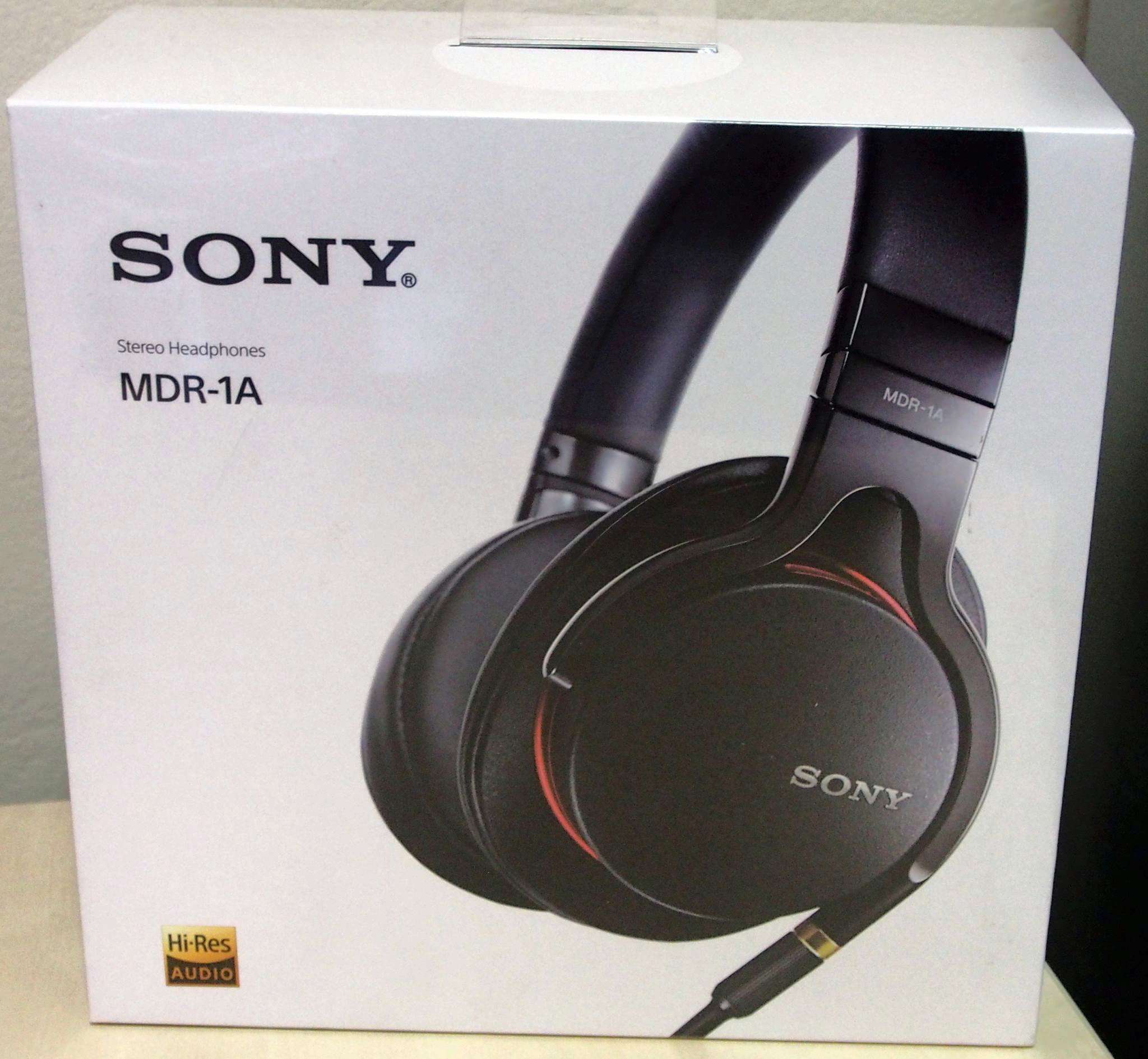 Наушники Sony MDR-1A, черный — купить в интернет-магазине ОНЛАЙН ТРЕЙД.РУ