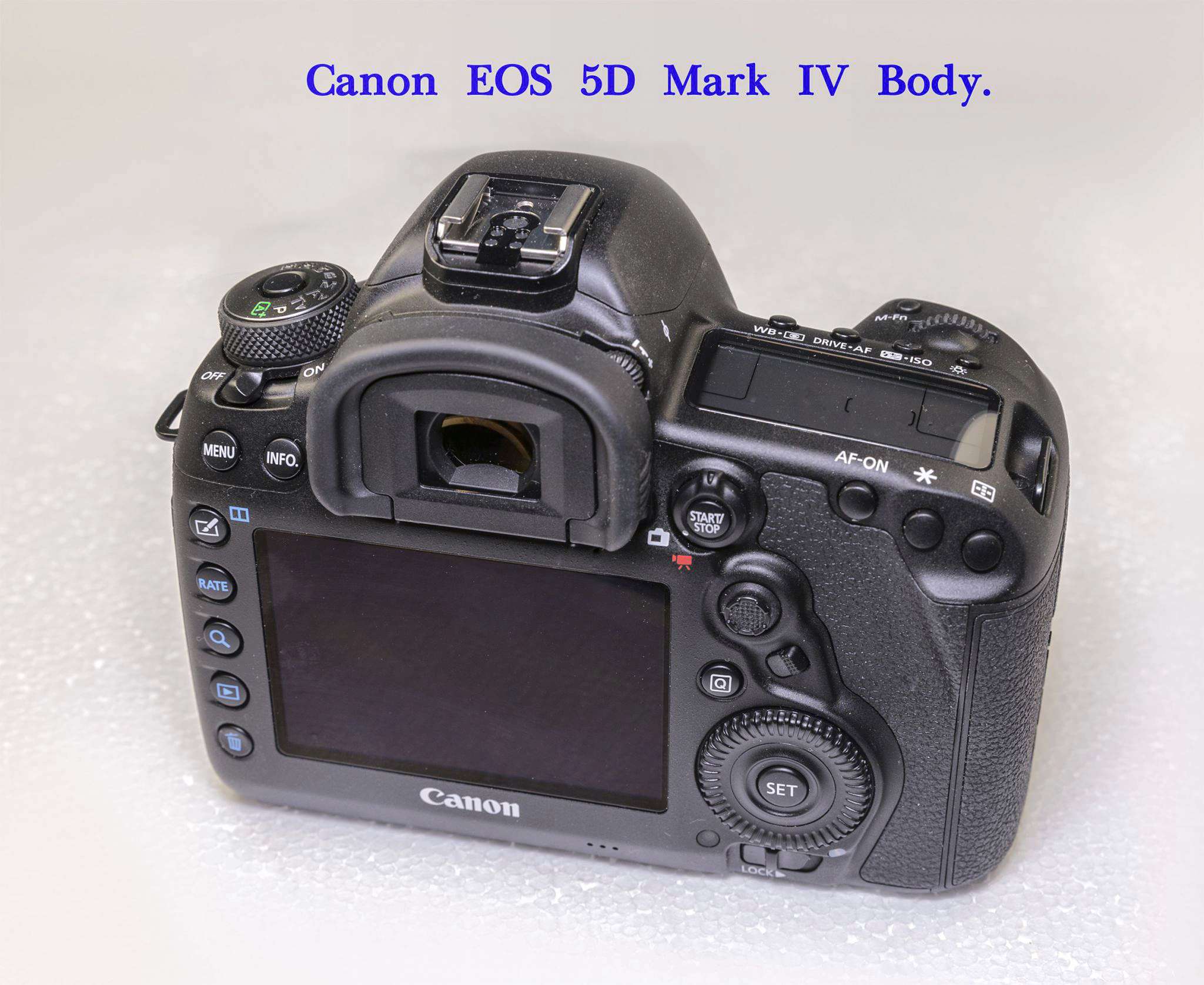 Цифровой зеркальный фотоаппарат Canon EOS 5D Mark IV Body — купить в ...
