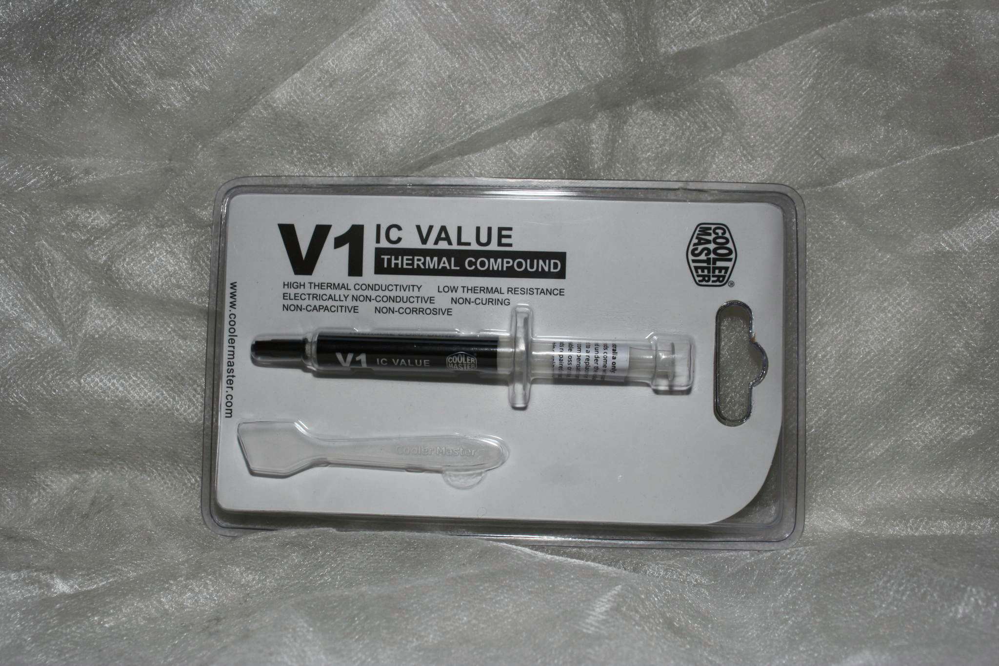 Купить Термопаста Cooler Master IC-Value V1 (RG-ICV1-TW20-R1) в ...