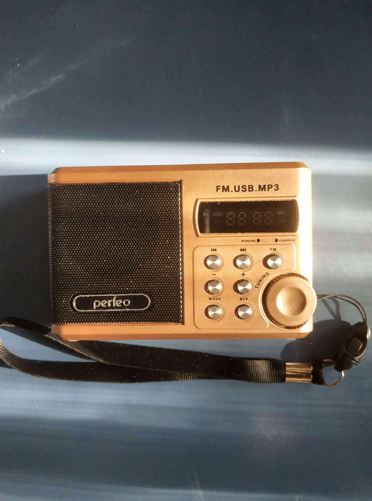 Мини-аудио система Perfeo Sound Ranger, УКВ+FM, MP3 (USB/TF), USB-audio ...