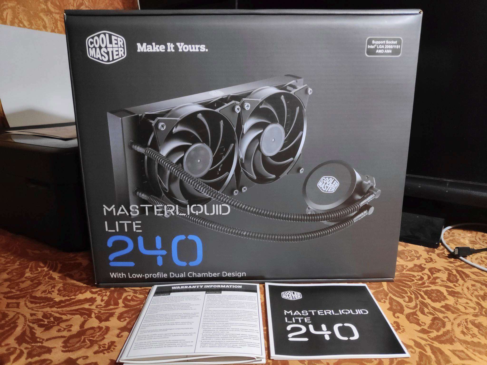 СВО для процессора Cooler Master 