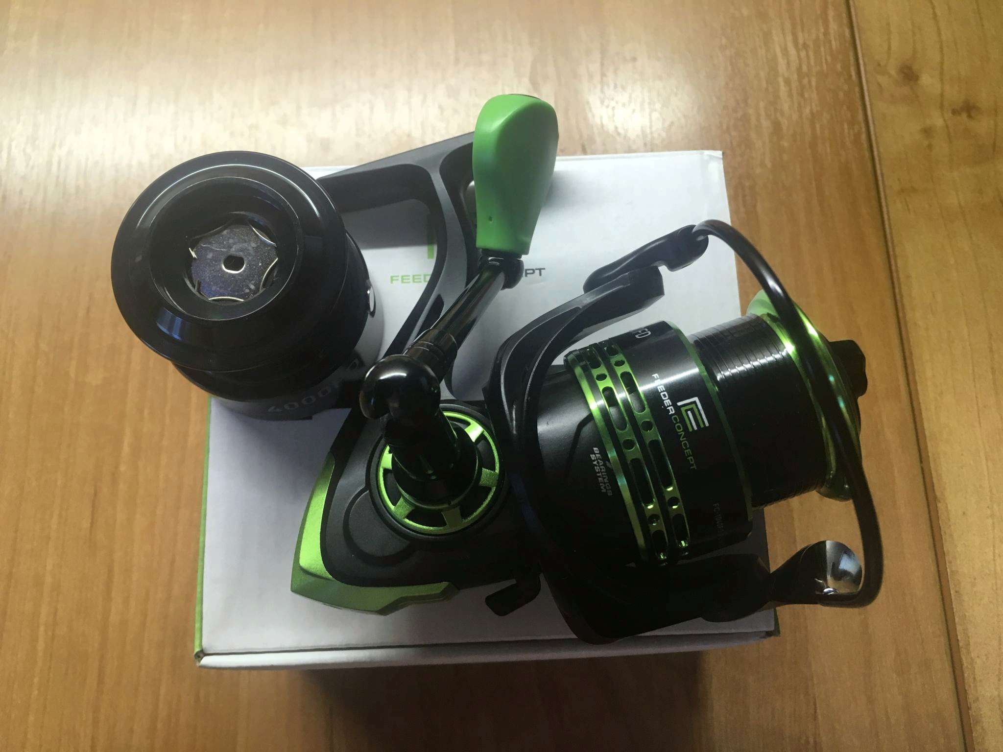 Катушка безынерционная FEEDER CONCEPT Pilot 7 4000FD FC-1040FD — купить ...