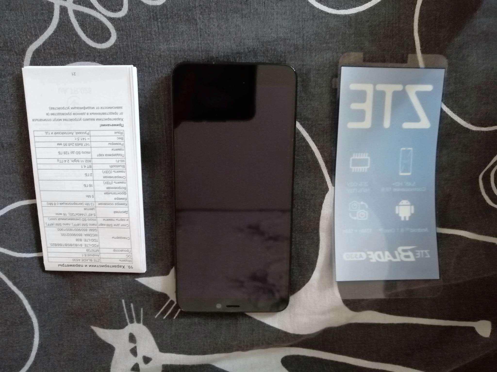 Смартфон ZTE Blade A530 Blue — купить в интернет-магазине ОНЛАЙН ТРЕЙД.РУ