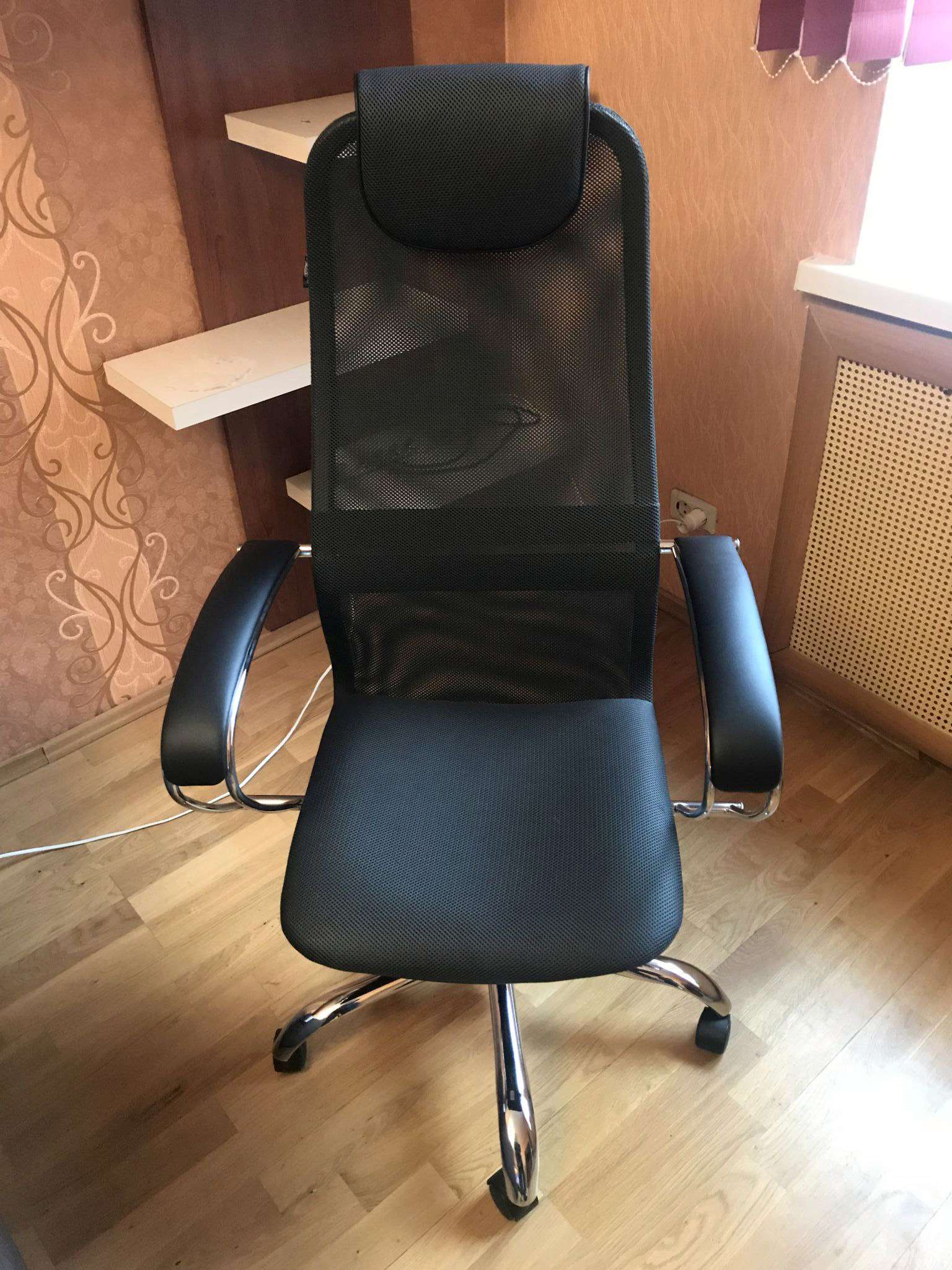 Кресло компьютерное Метта BK-8ch Black (531509)